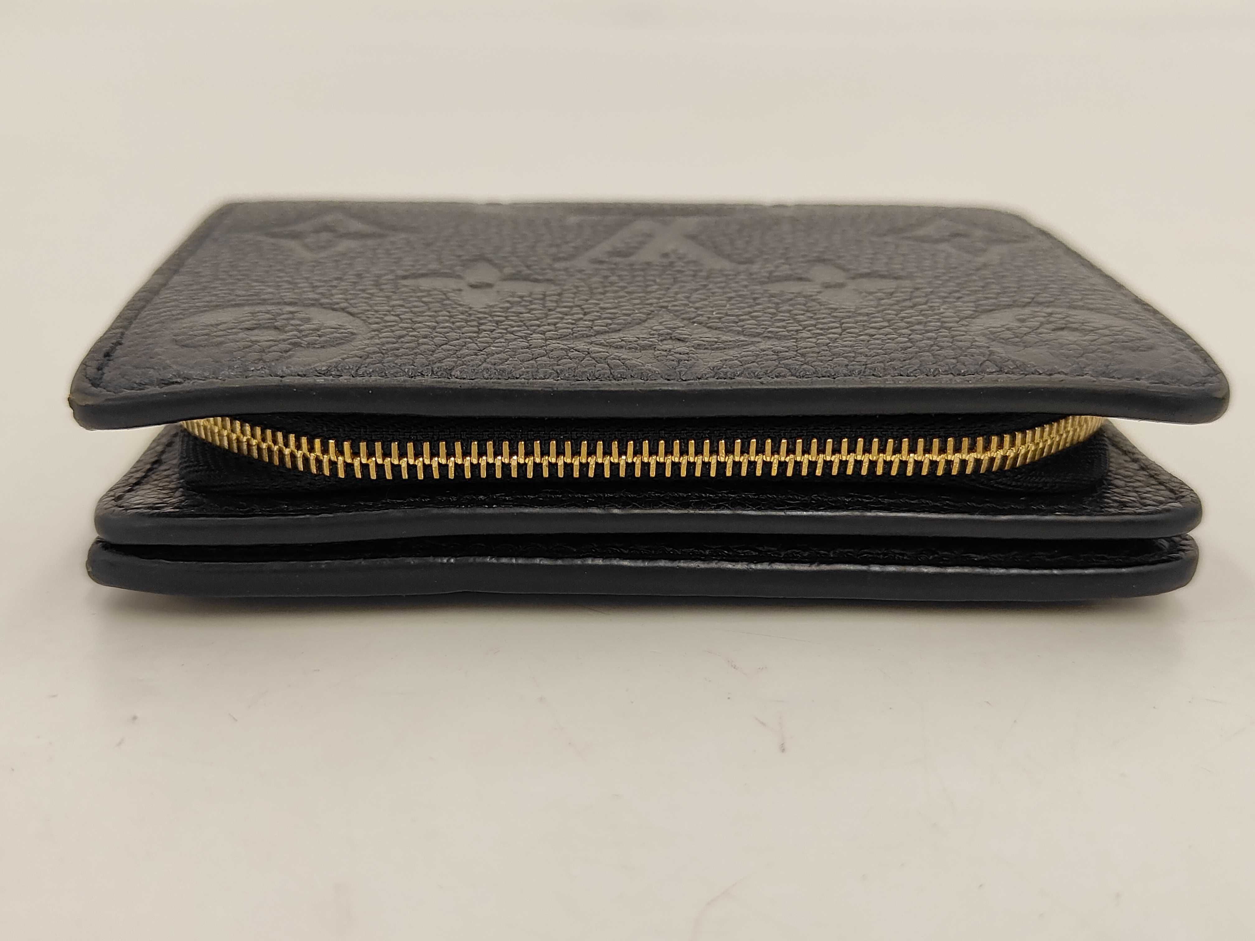 Monogram Empreinte Louis Vuitton Empreinte Portefeuille Claire Noir IC Chip Wallet — view 6