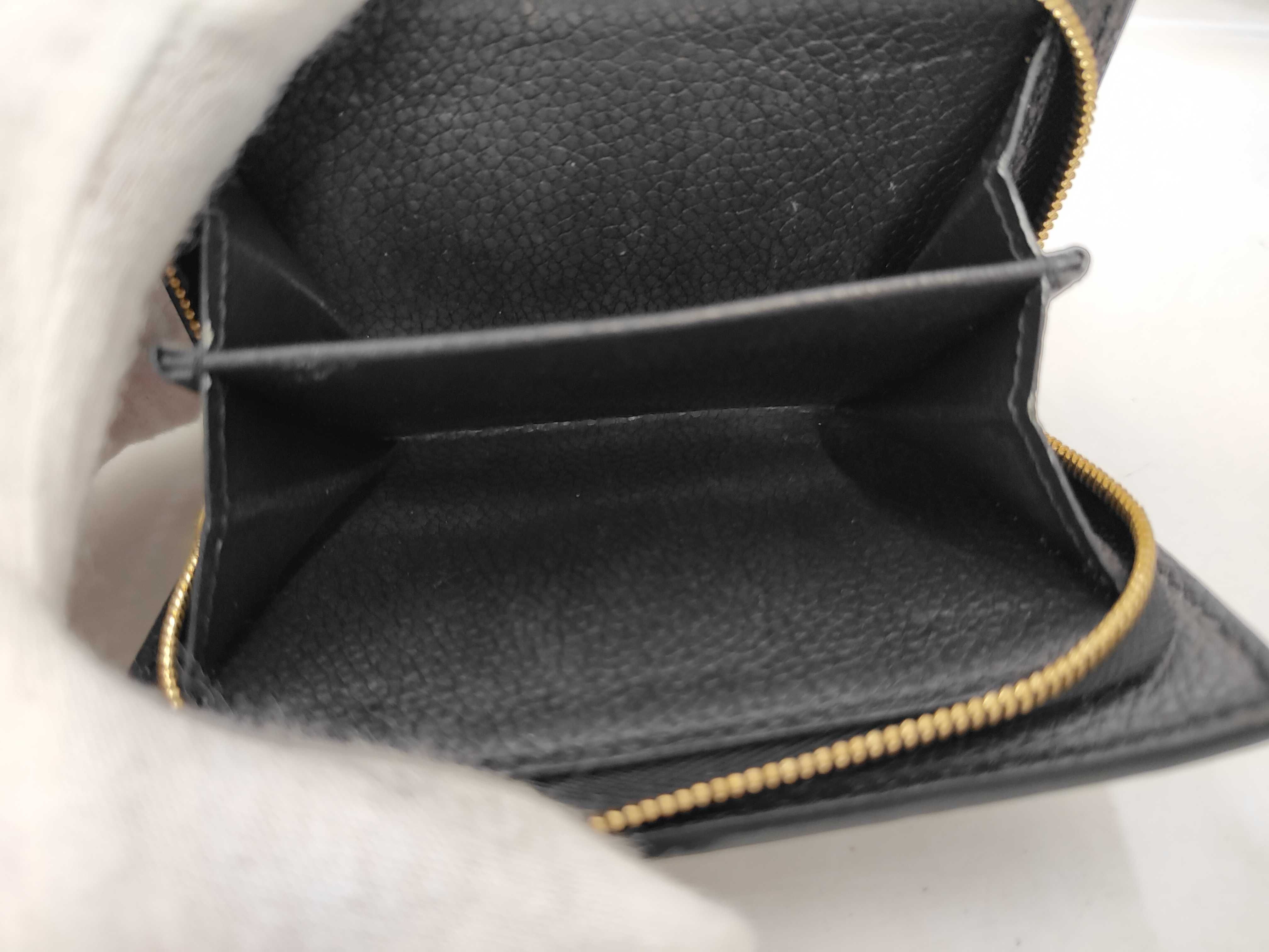 Monogram Empreinte Louis Vuitton Empreinte Portefeuille Claire Noir IC Chip Wallet — view 9