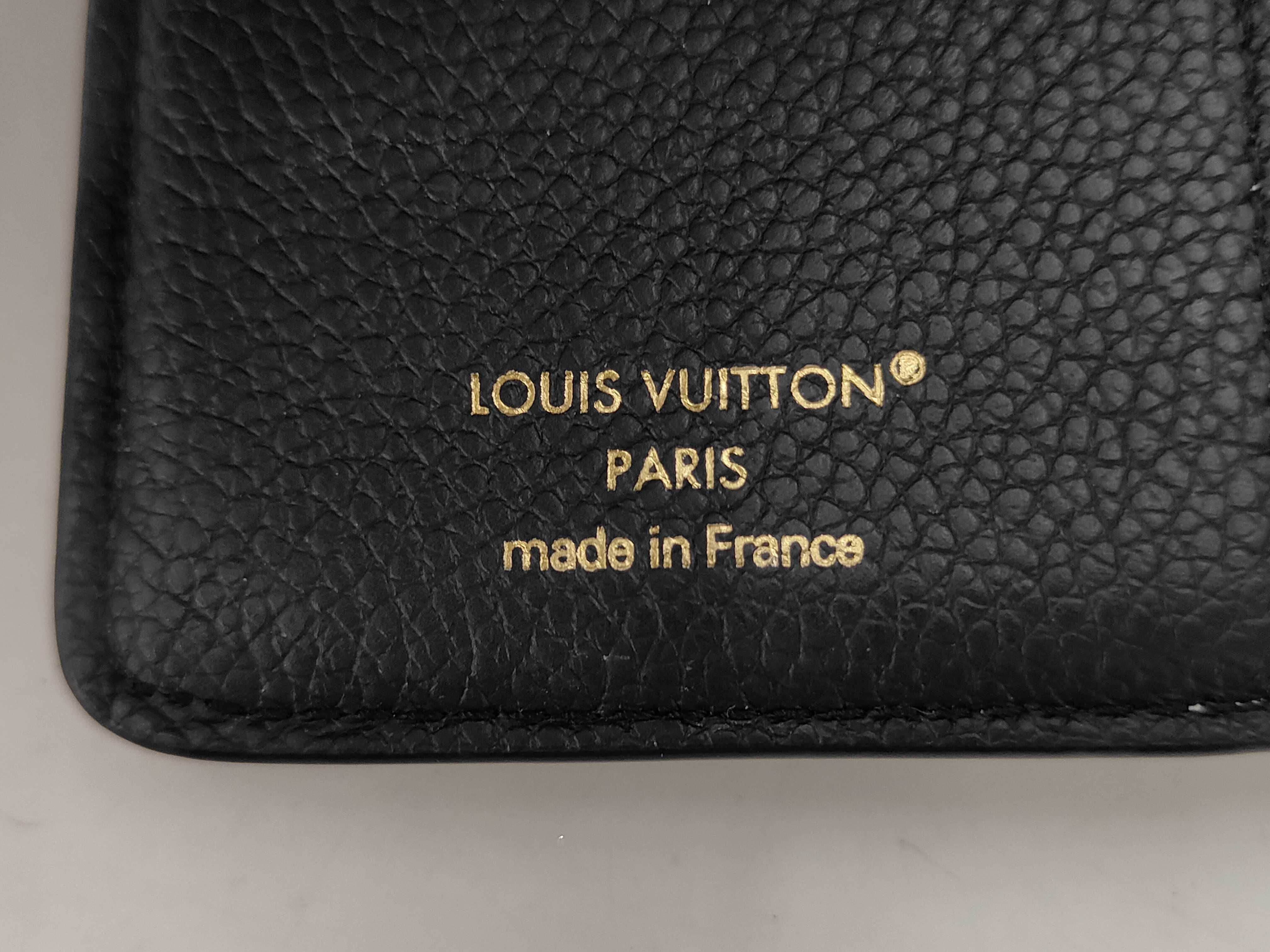 Monogram Empreinte Louis Vuitton Empreinte Portefeuille Claire Noir IC Chip Wallet — view 10