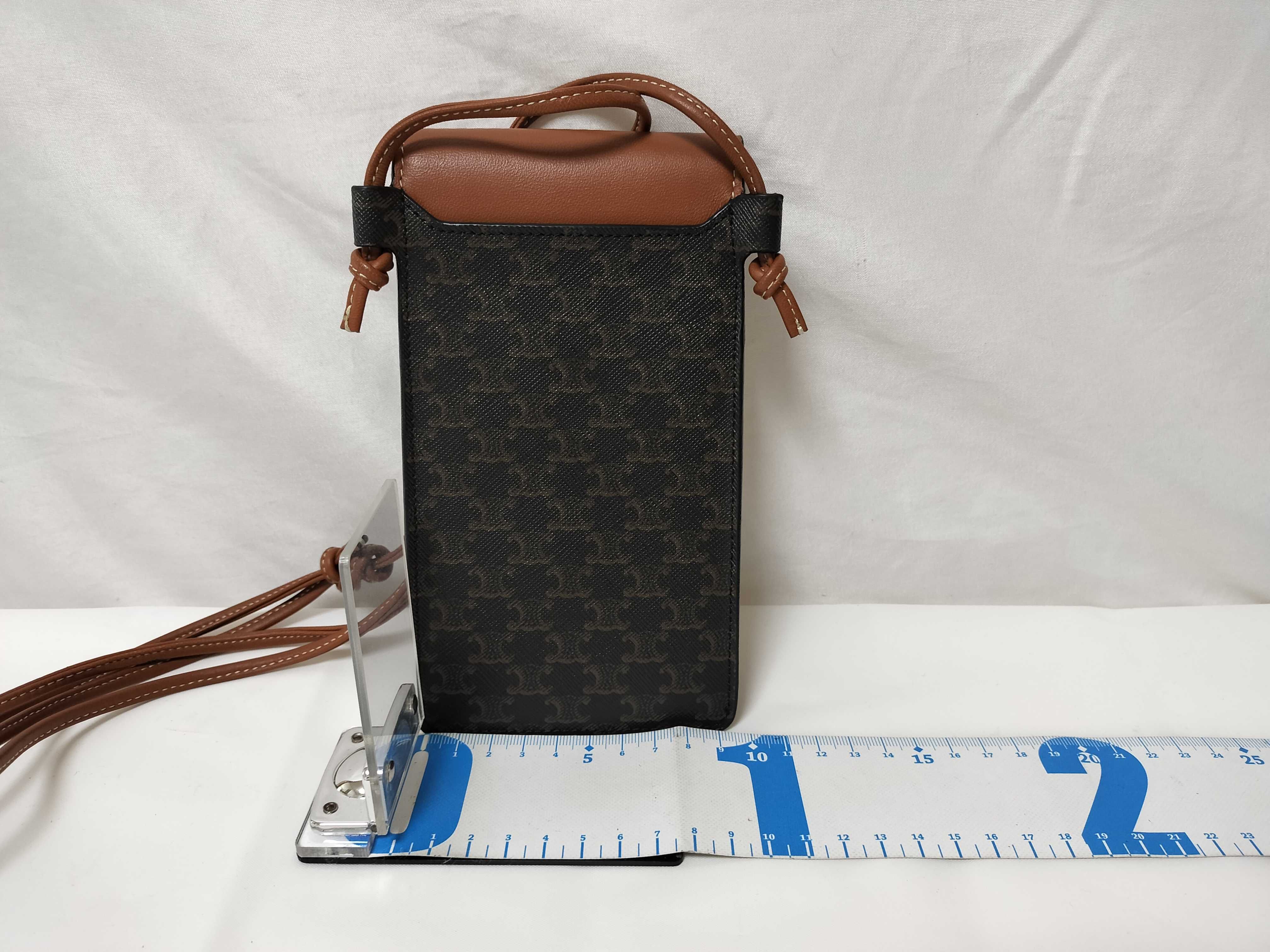 Triomphe Mobile Pouch Shoulder Bag Pouch — view 2