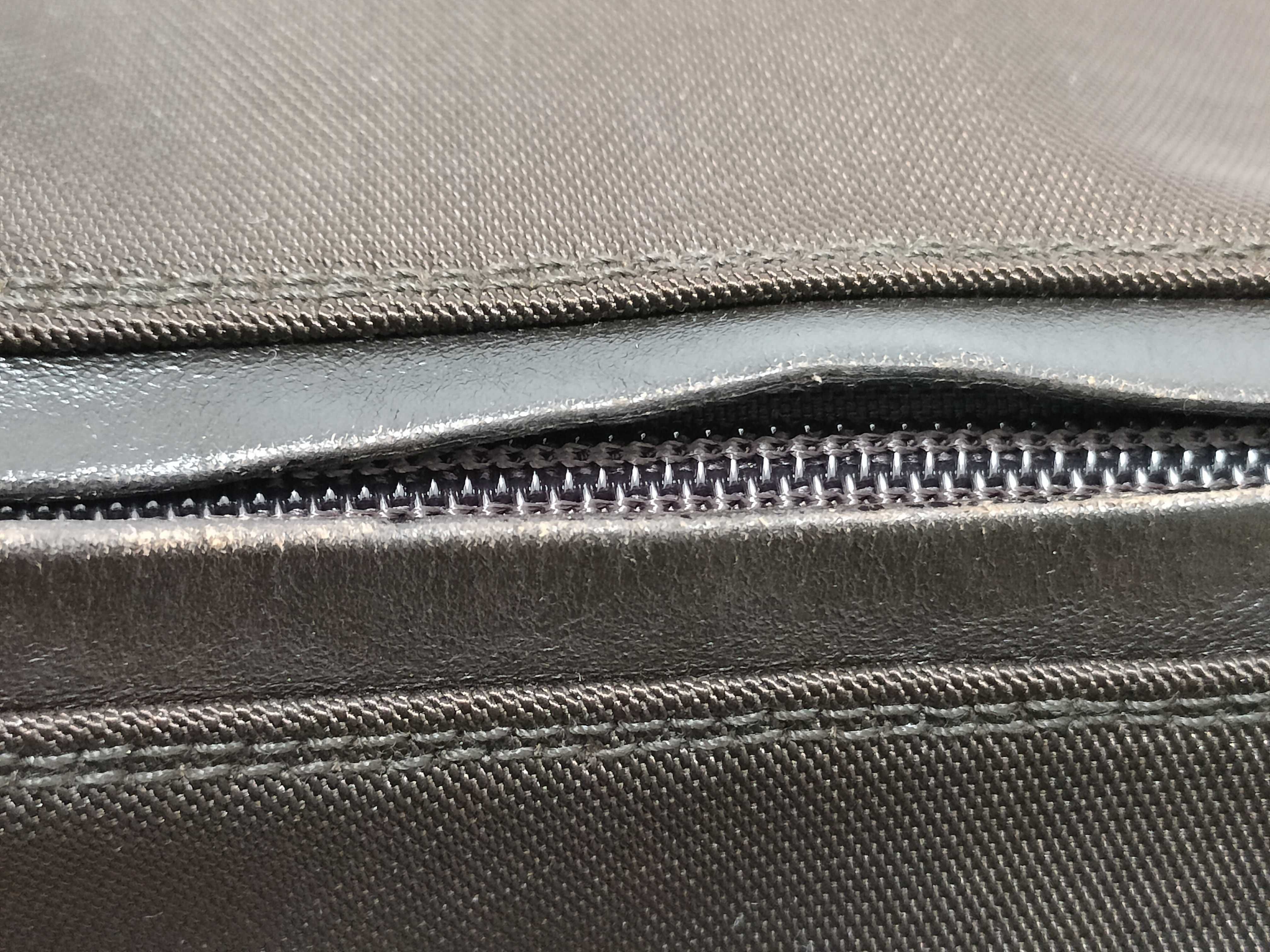 Nylon One-Shoulder Bag, Brown — view 12