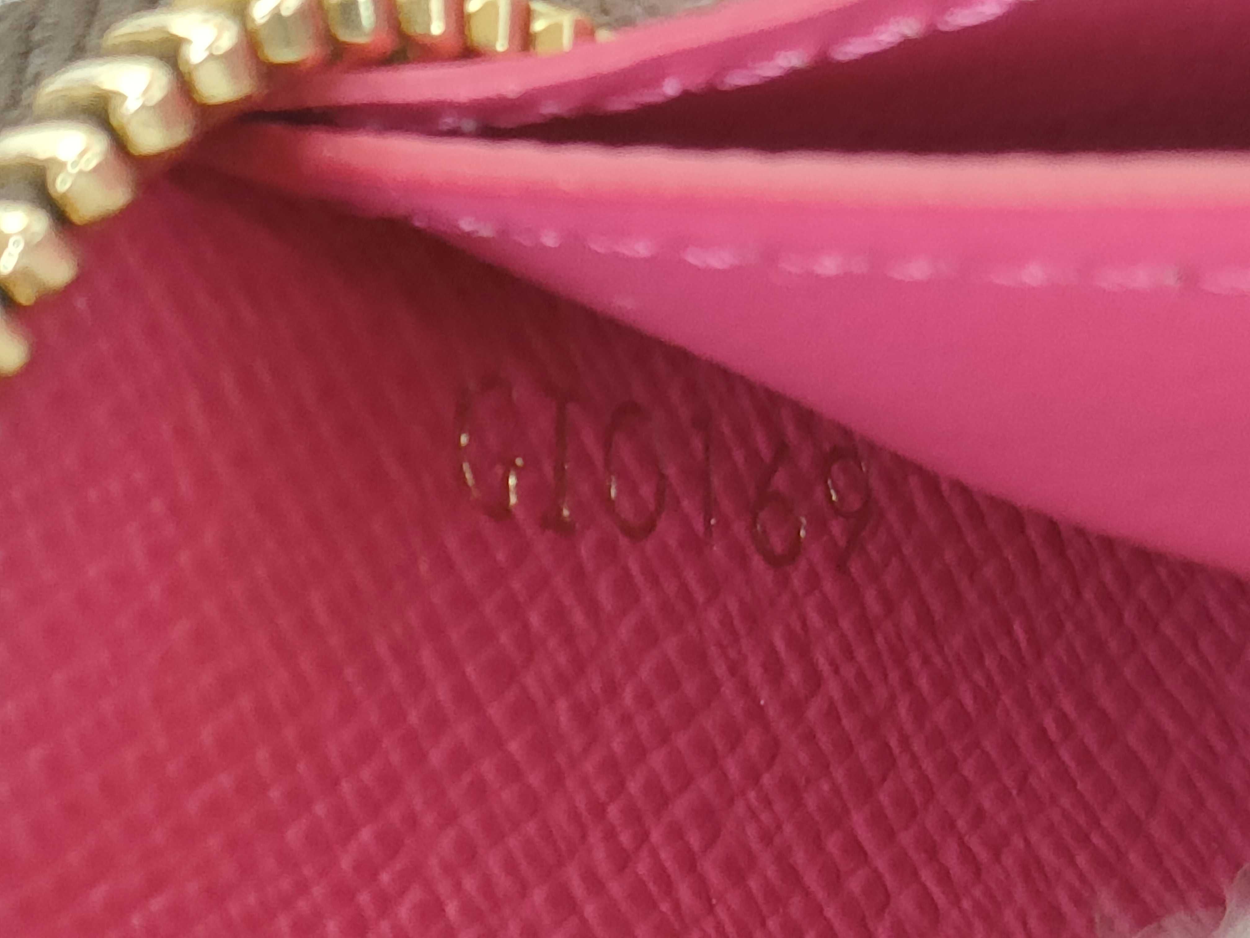 Monogram Louis Vuitton Monogram Portefeuille Clemence Pink M64201 GI0169 *Strong odor Wallet — view 14