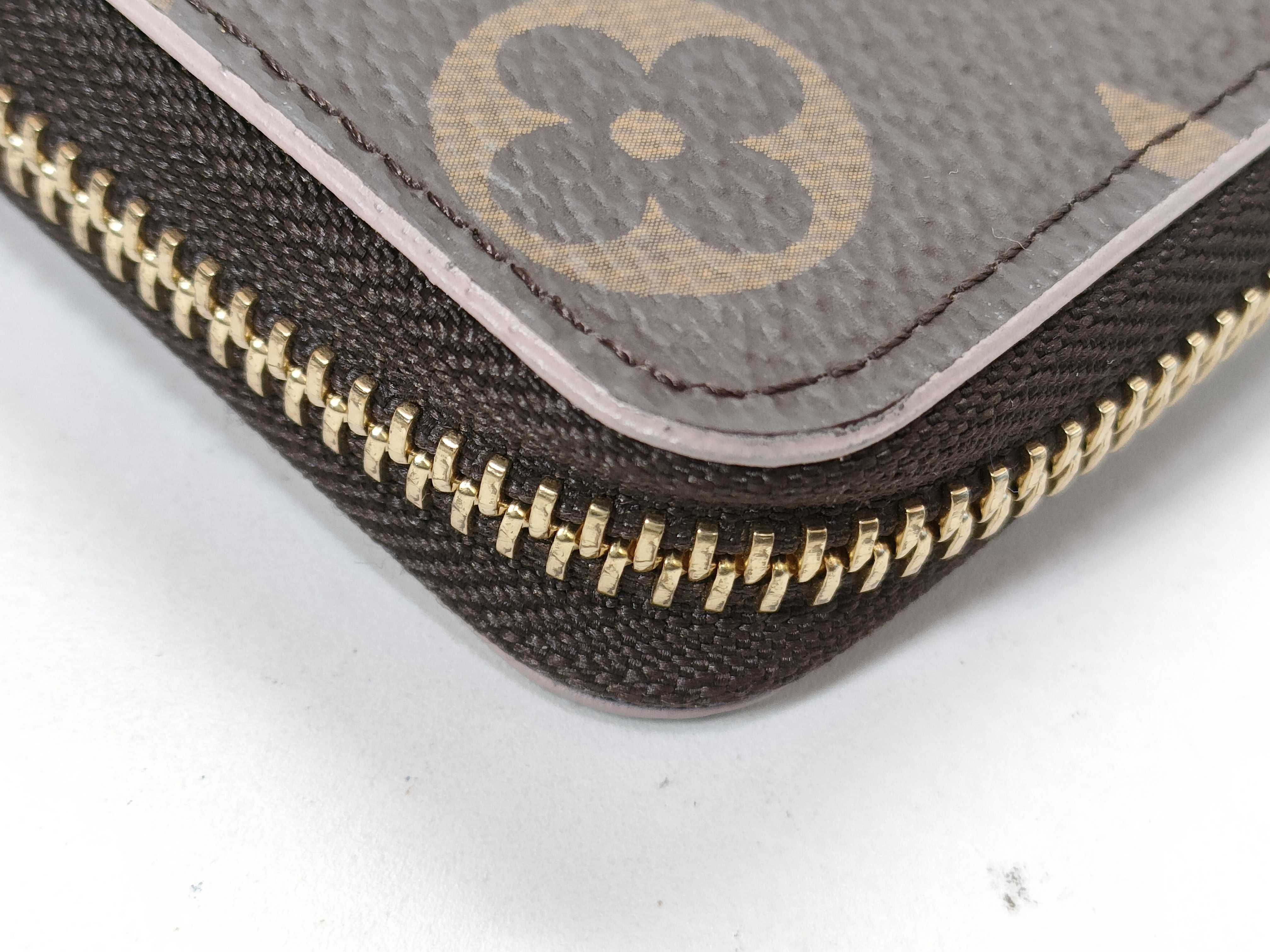 Monogram Louis Vuitton Monogram Portefeuille Clemence Pink M64201 GI0169 *Strong odor Wallet — view 4