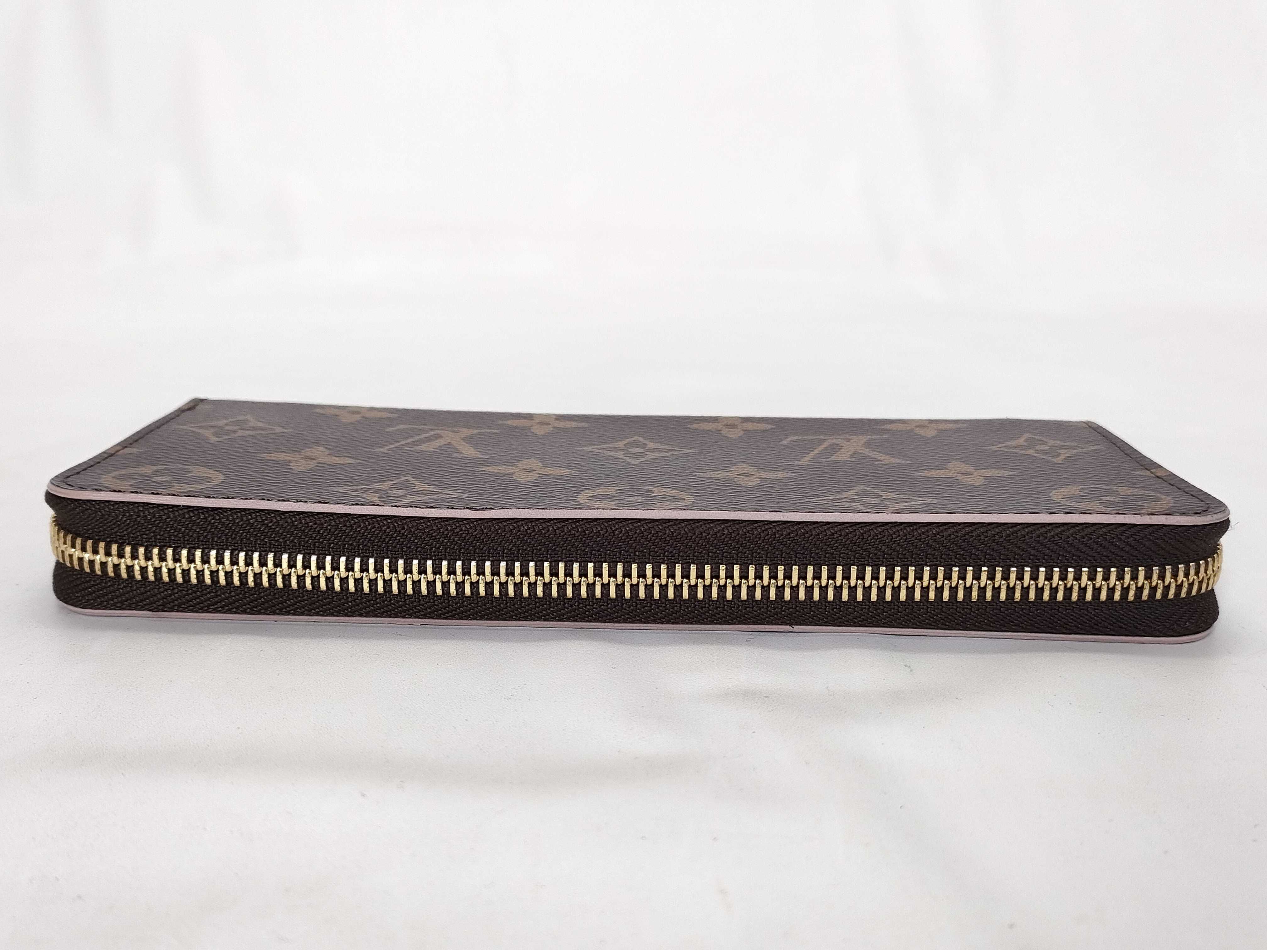 Monogram Louis Vuitton Monogram Portefeuille Clemence Pink M64201 GI0169 *Strong odor Wallet — view 6