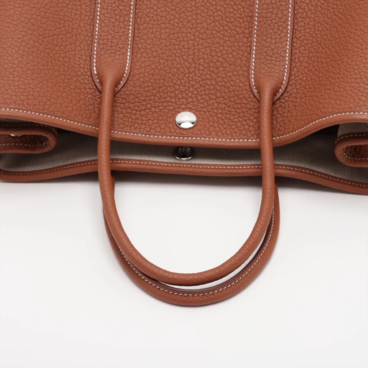 [Individually packaged] Hermes Garden Party 30 TPM Negonda Gold Silver Hardware K: 2025 — view 5