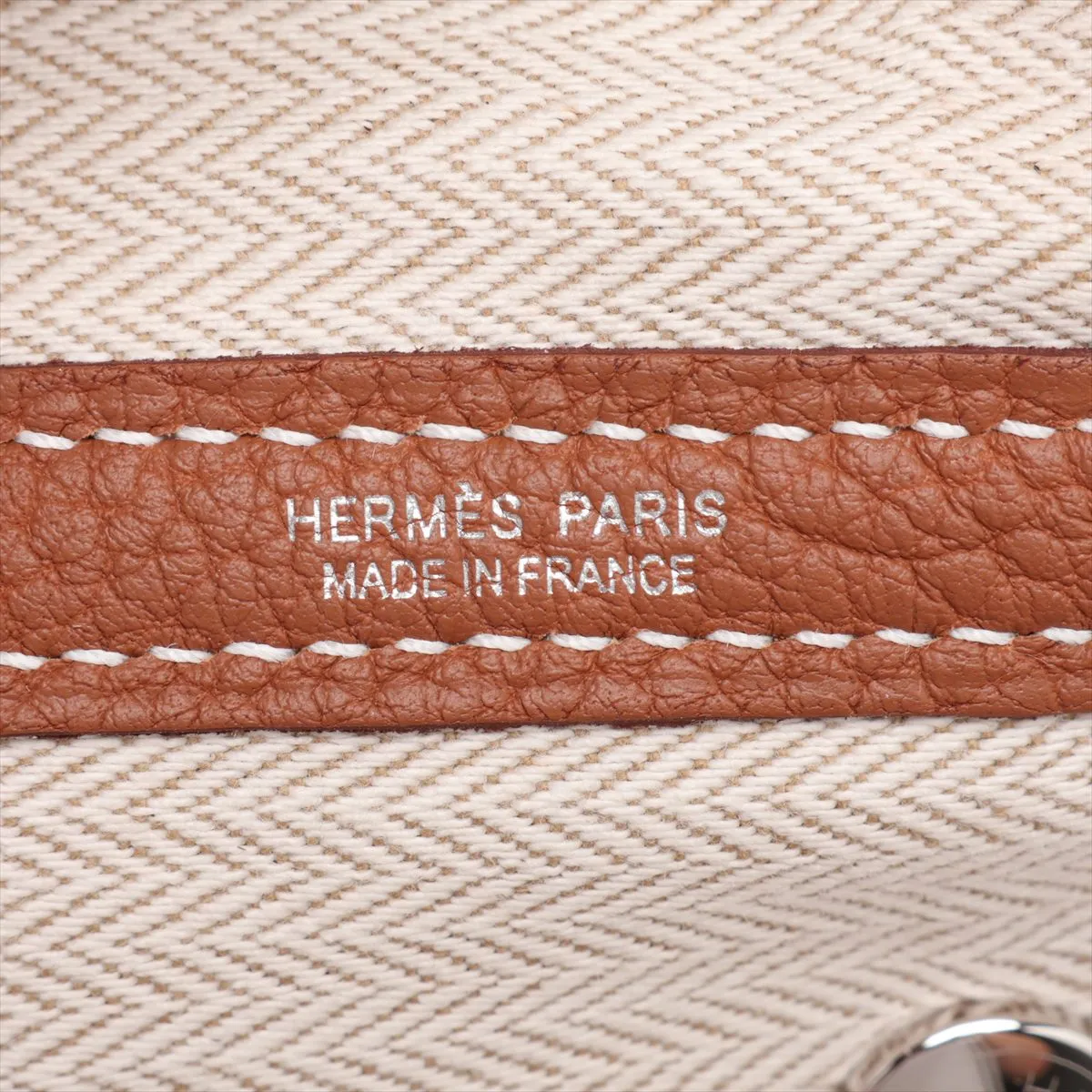 [Individually packaged] Hermes Garden Party 30 TPM Negonda Gold Silver Hardware K: 2025 — view 9