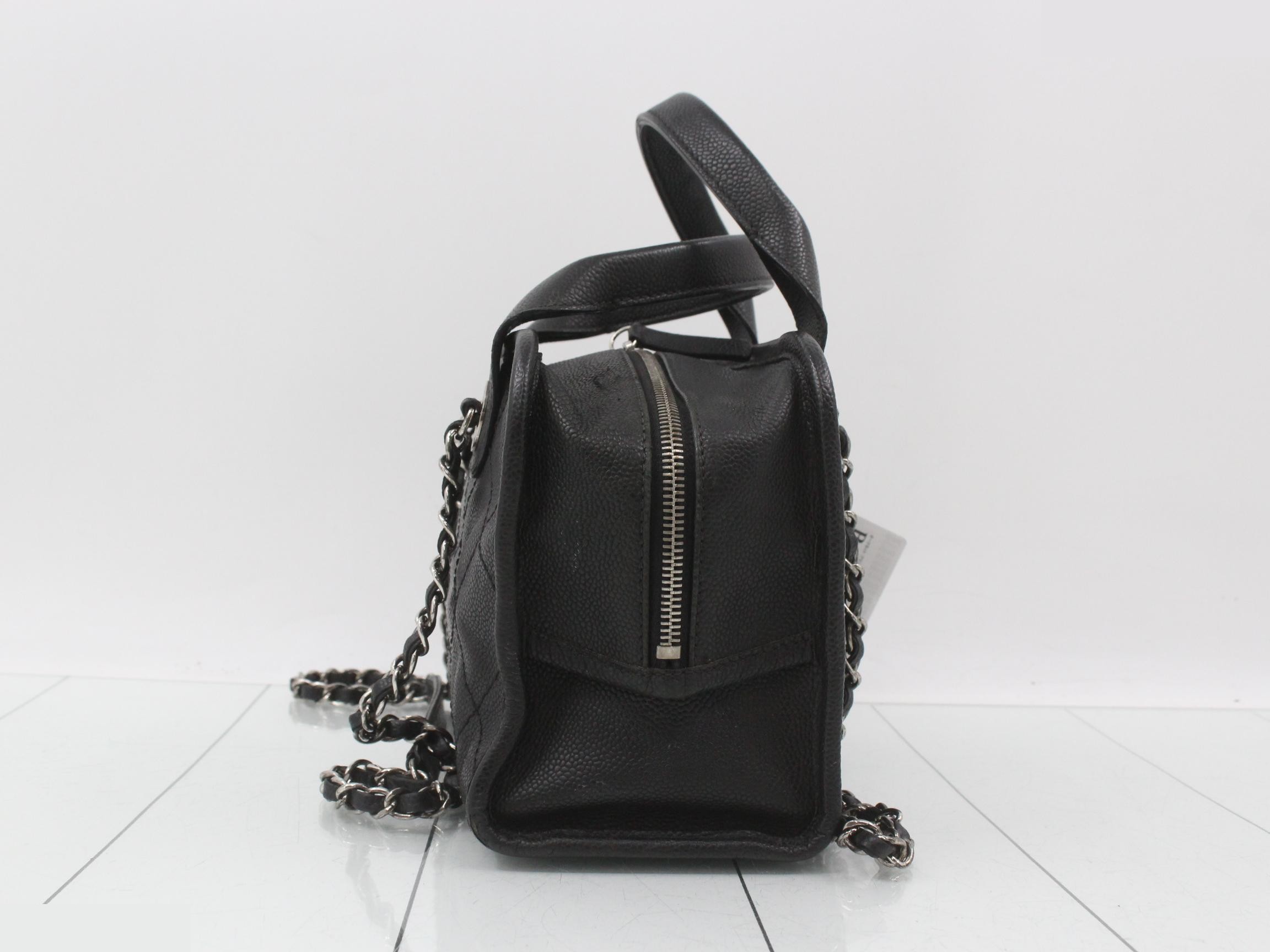 Caviar Skin Coco Mark 2-Way Shoulder/Handbag — view 3