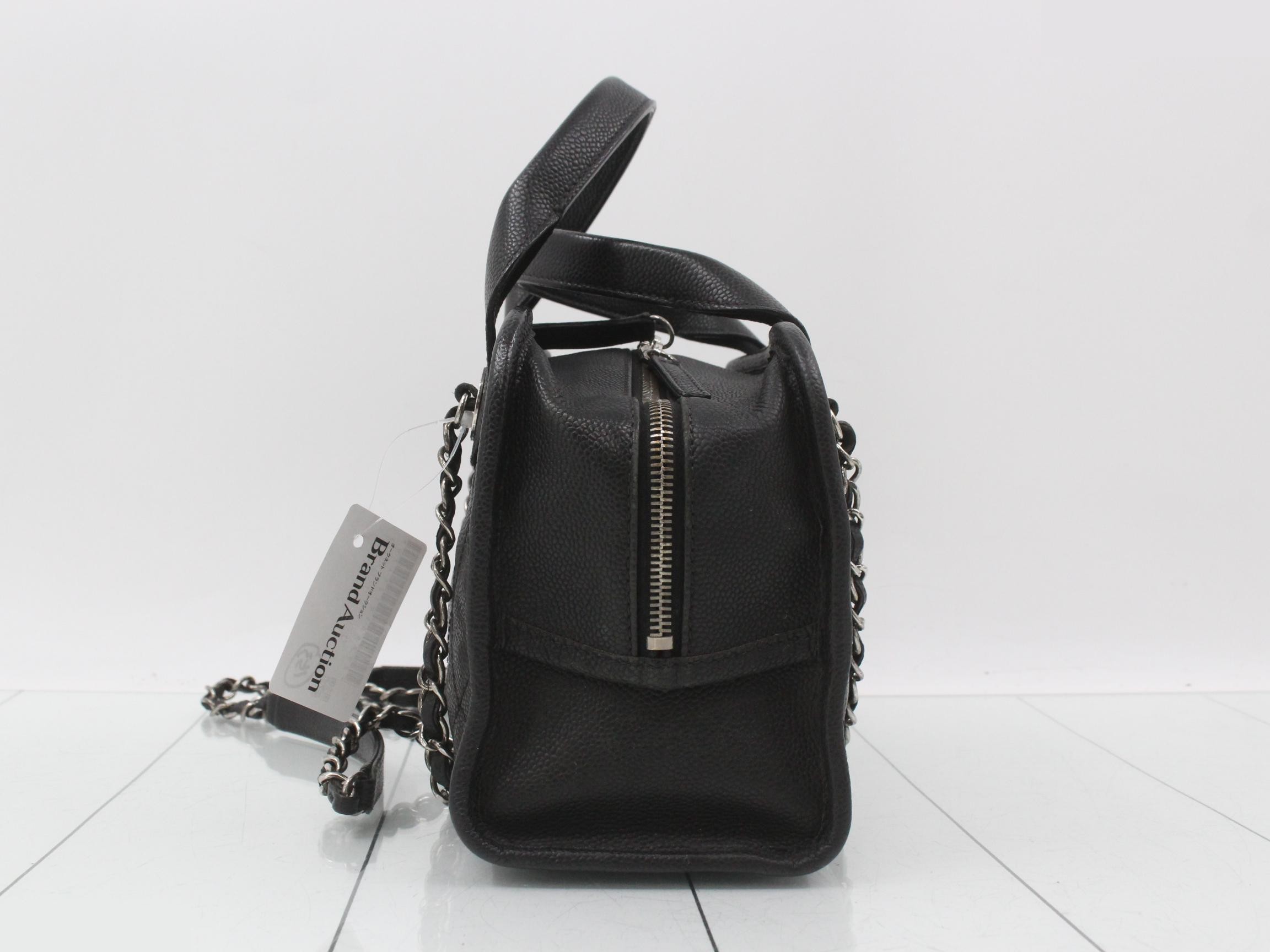Caviar Skin Coco Mark 2-Way Shoulder/Handbag — view 4