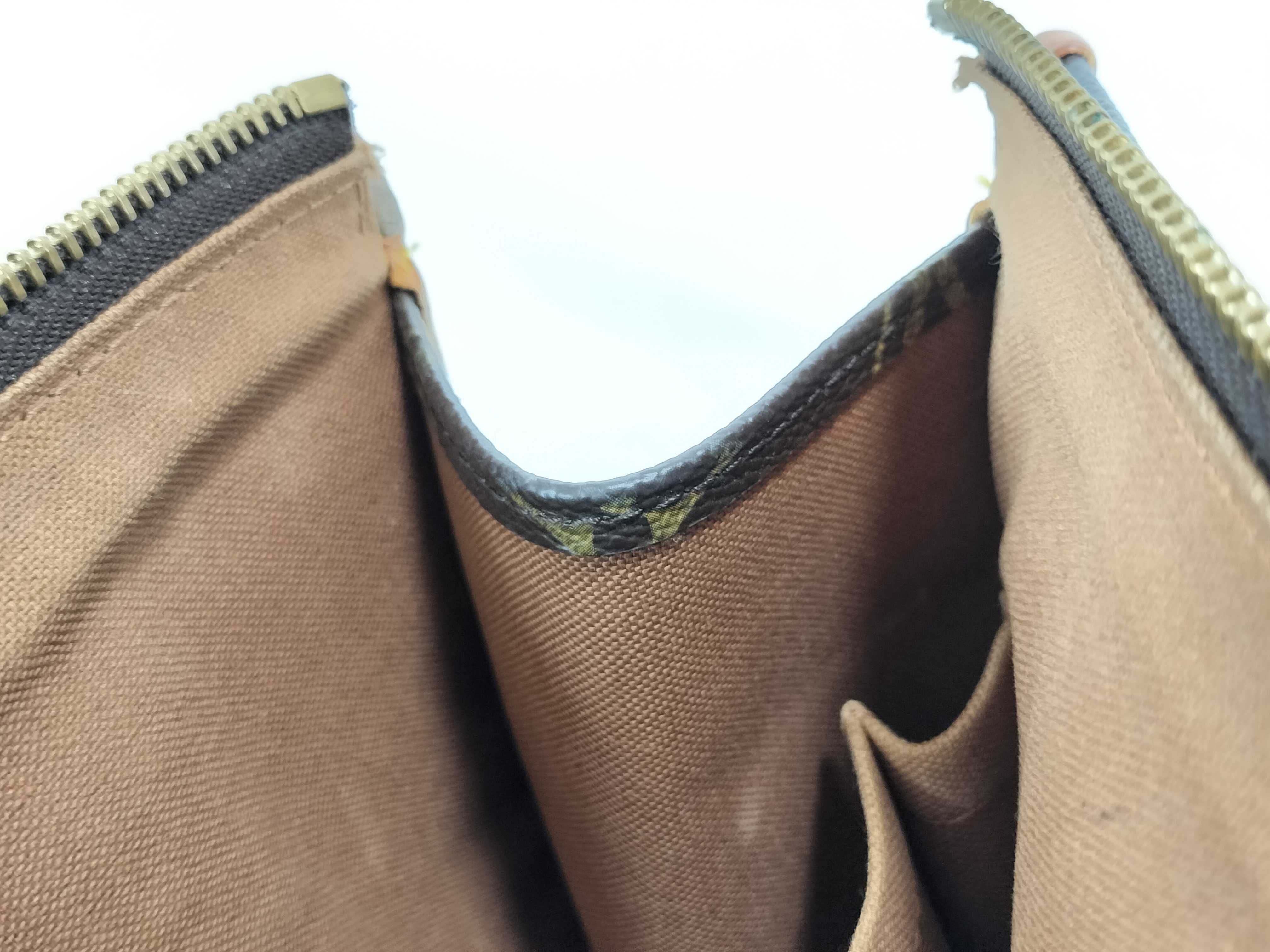 Monogram Popincourt M40007 SR0016 Brown Shoulder Bag — view 9