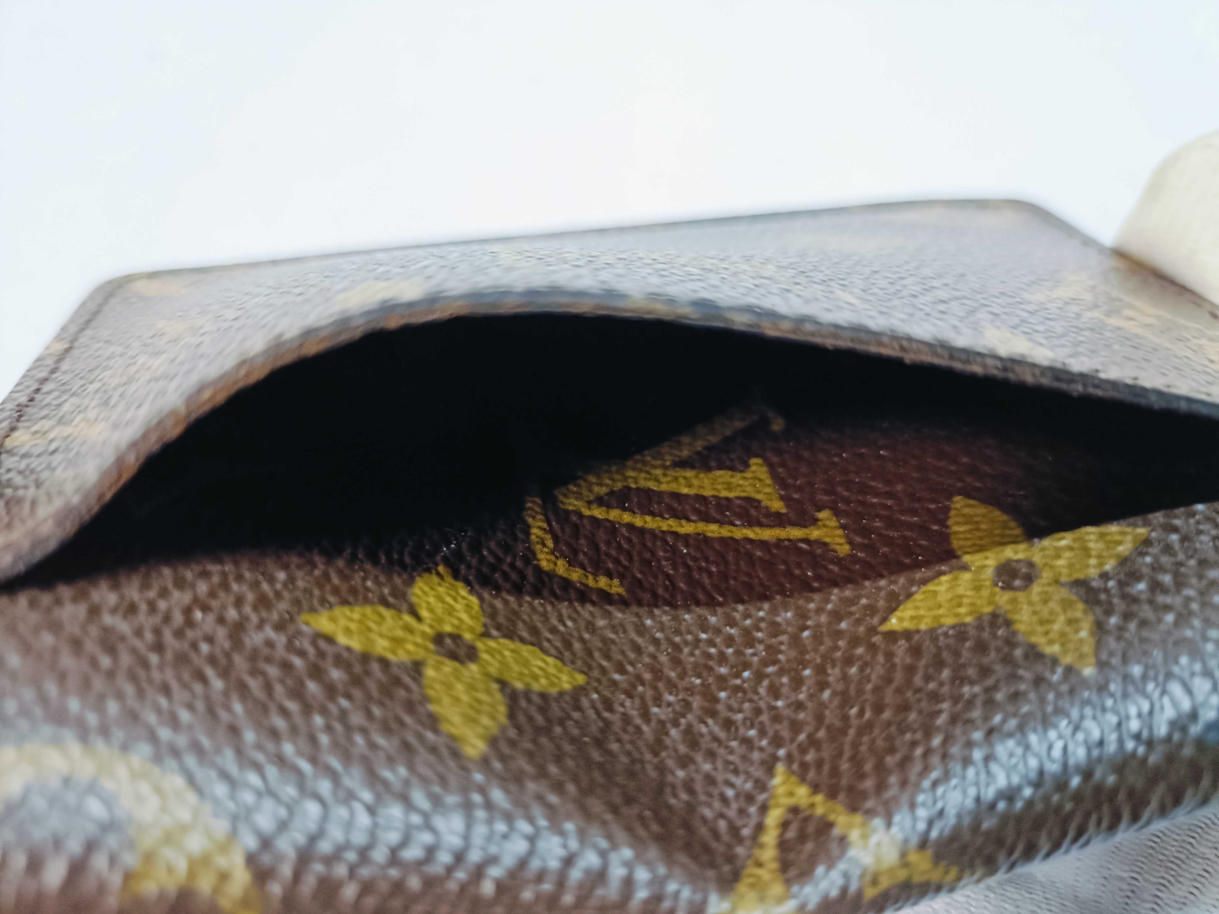 Monogram Portecartes Pass Vertical Card Case — view 13