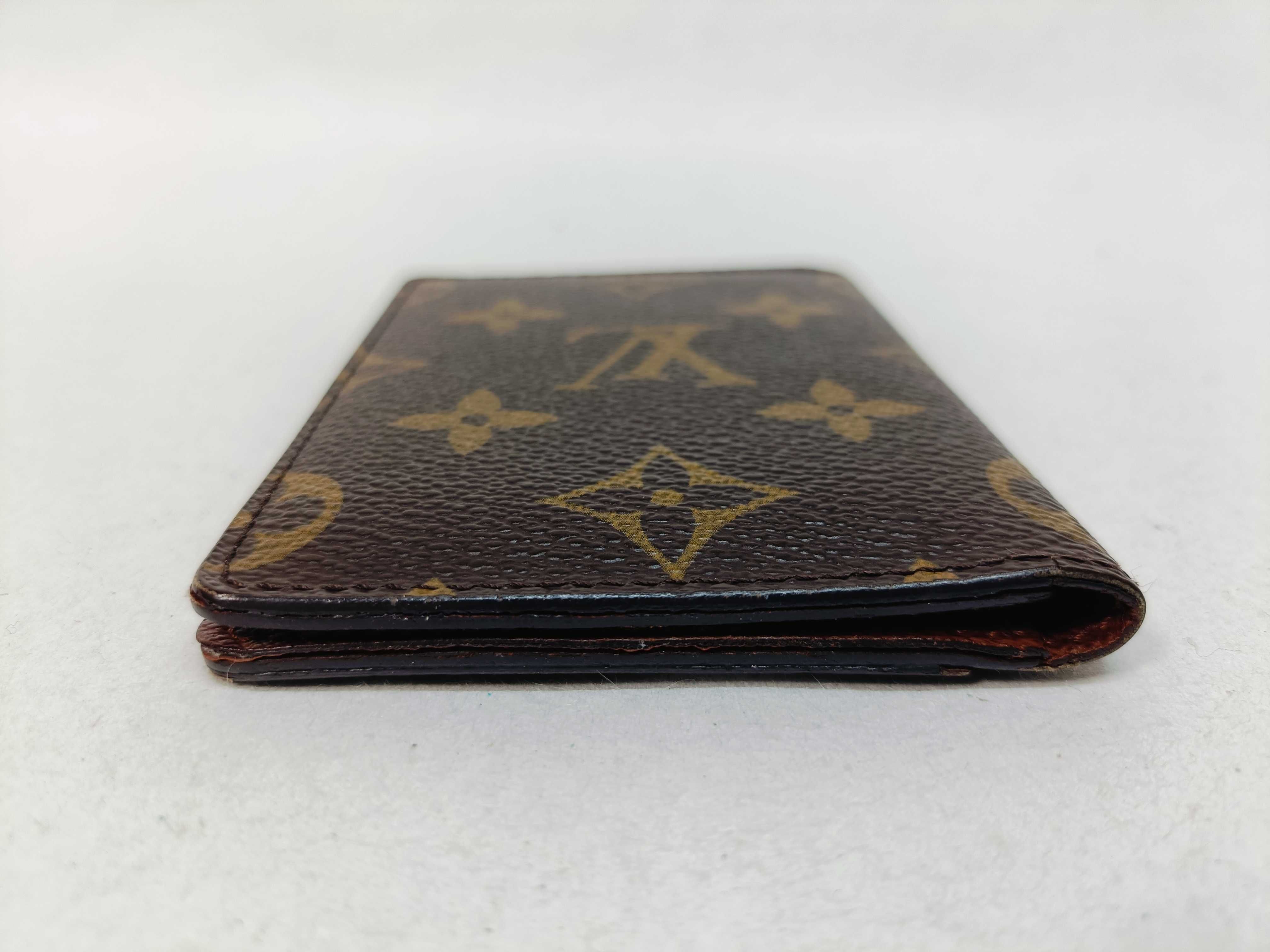 Monogram Portecartes Pass Vertical Card Case — view 6