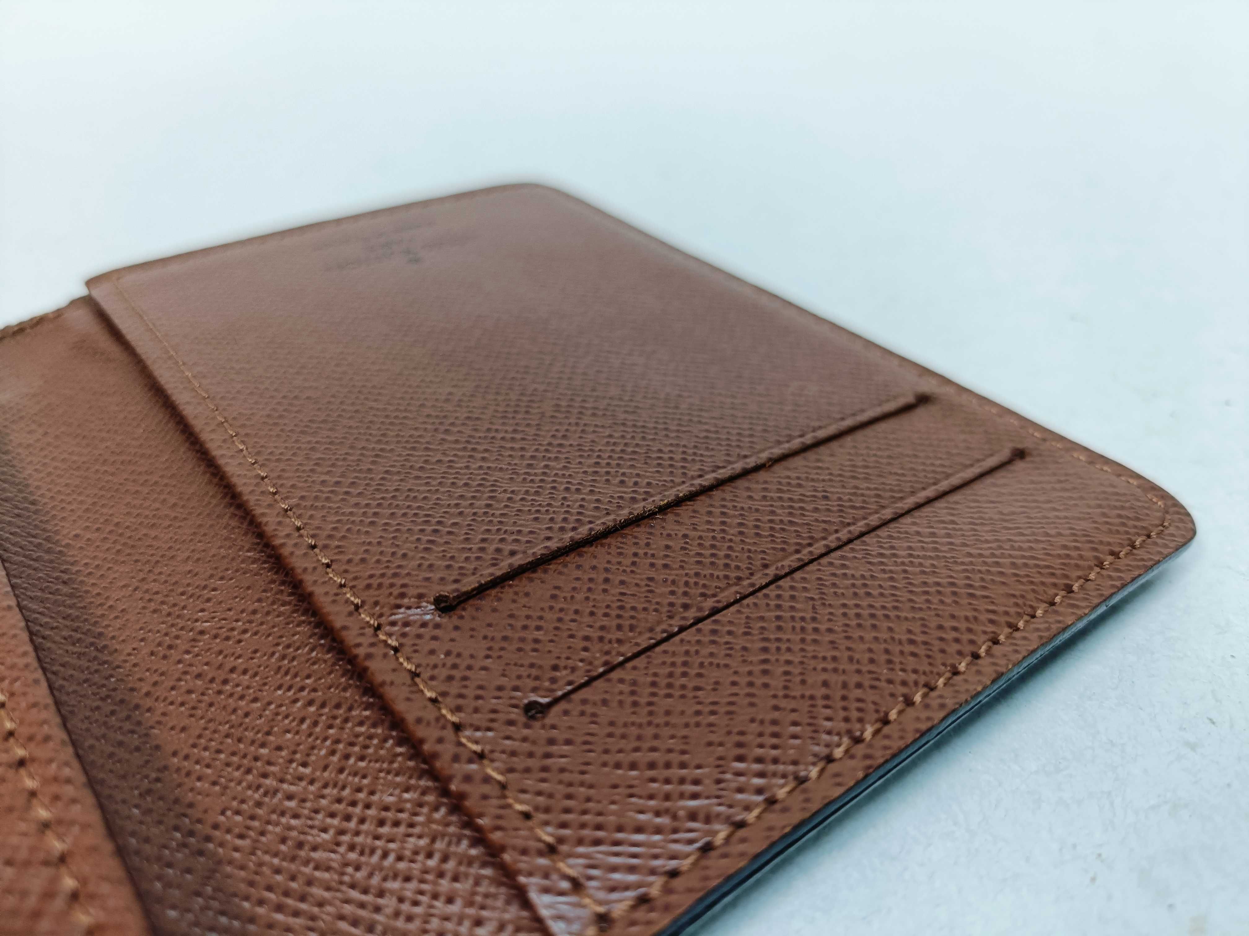 Monogram Portecartes Pass Vertical Card Case — view 10