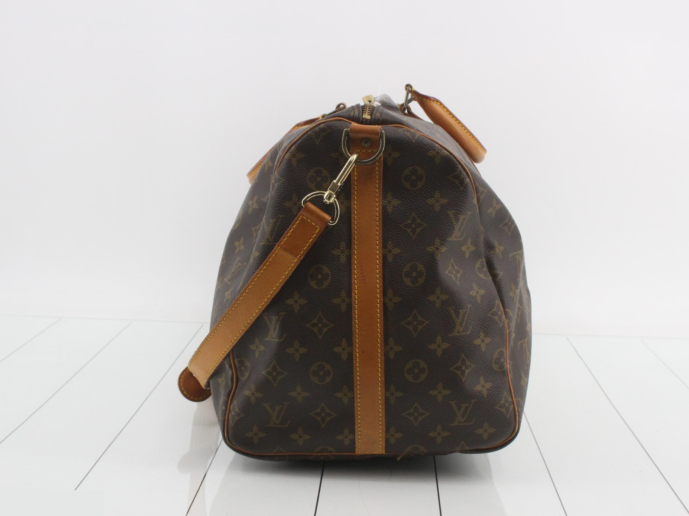 Keepall Bandoulière 55 with shoulder strap — view 3