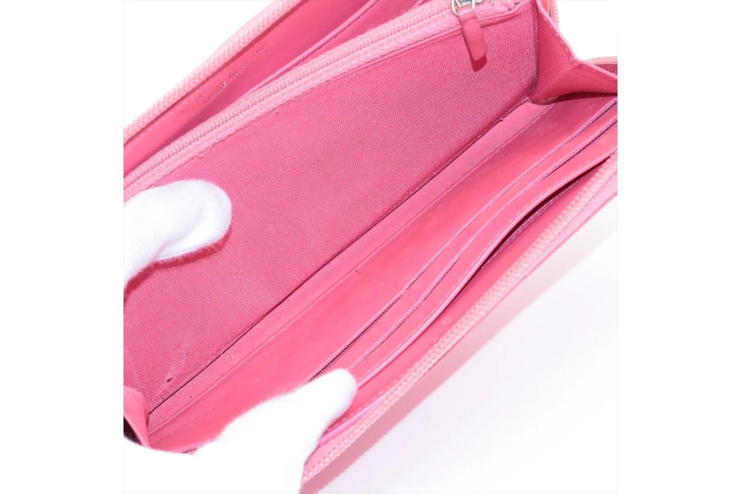 Comes with serial sticker Coco Mark Leather Long Wallet — view 5