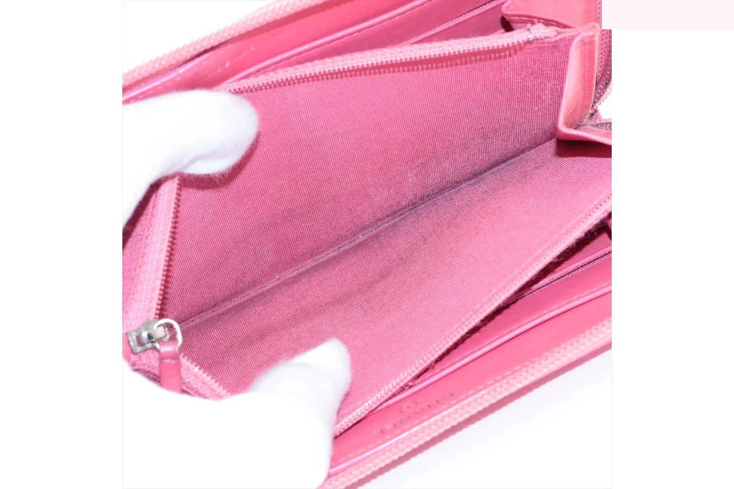 Comes with serial sticker Coco Mark Leather Long Wallet — view 6