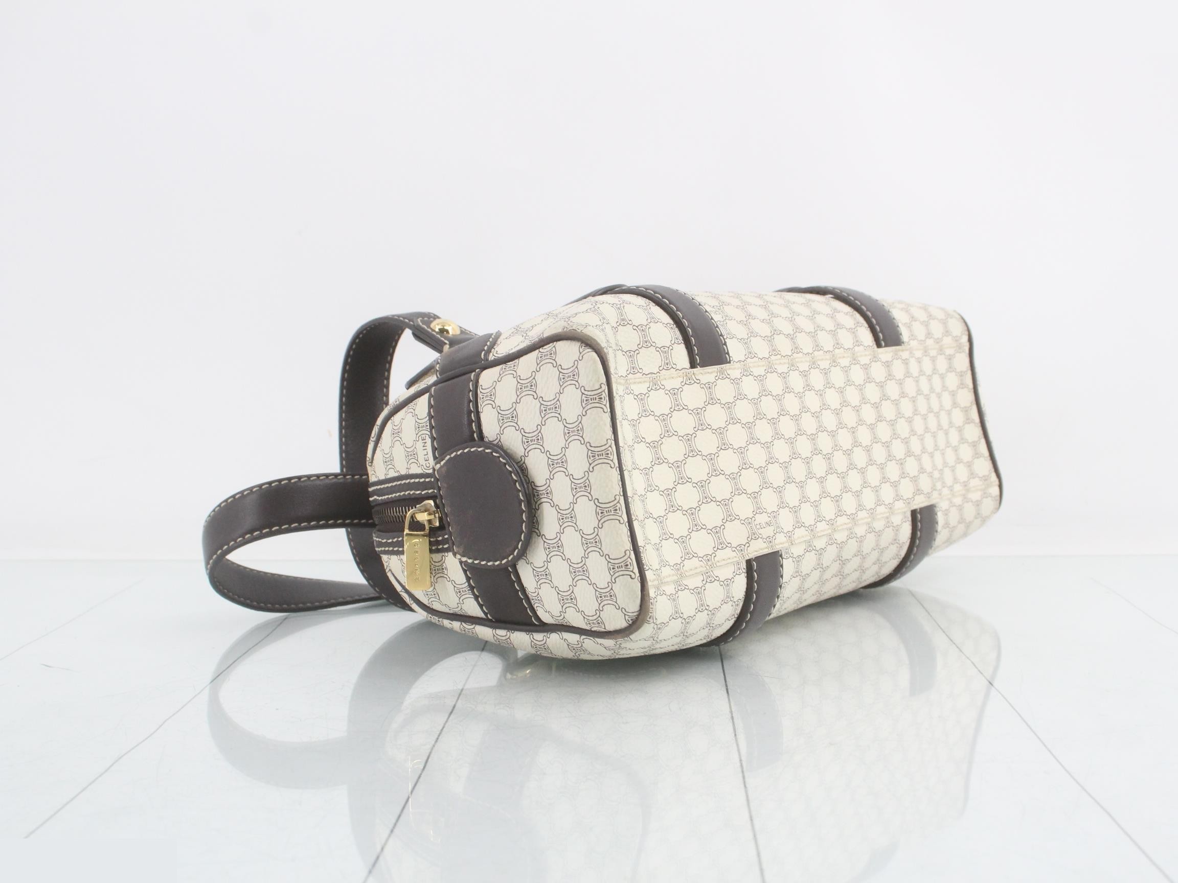 Other line bags/handbags macadam pattern white dark brown — view 5
