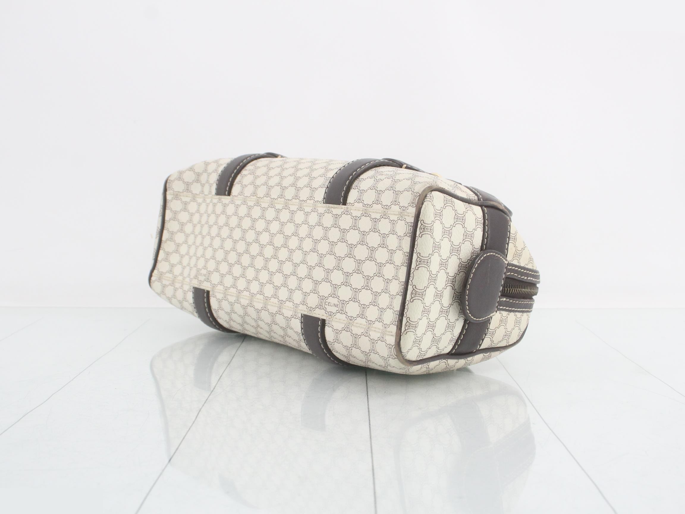 Other line bags/handbags macadam pattern white dark brown — view 6