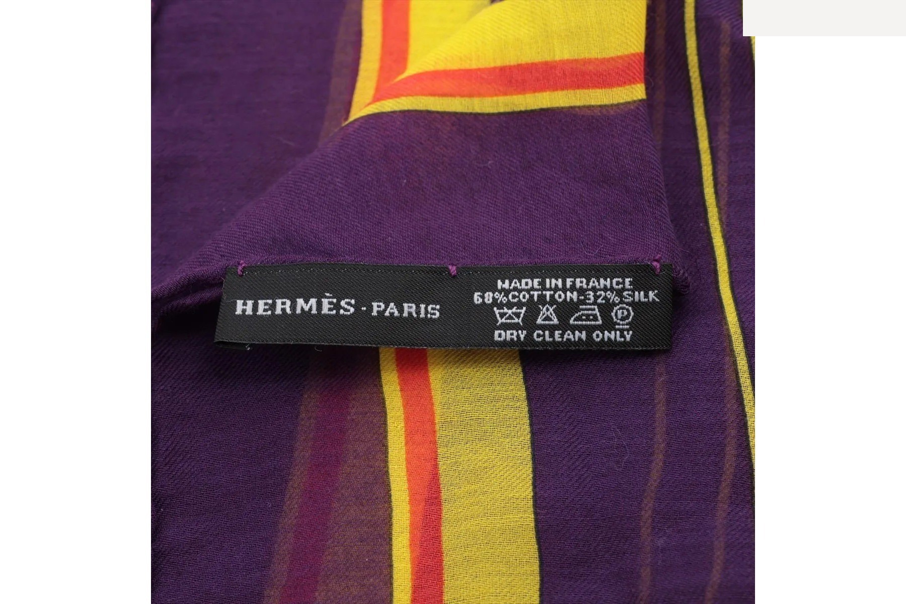 Tag attached Ex-Libris Silk Scarf for Women — view 3