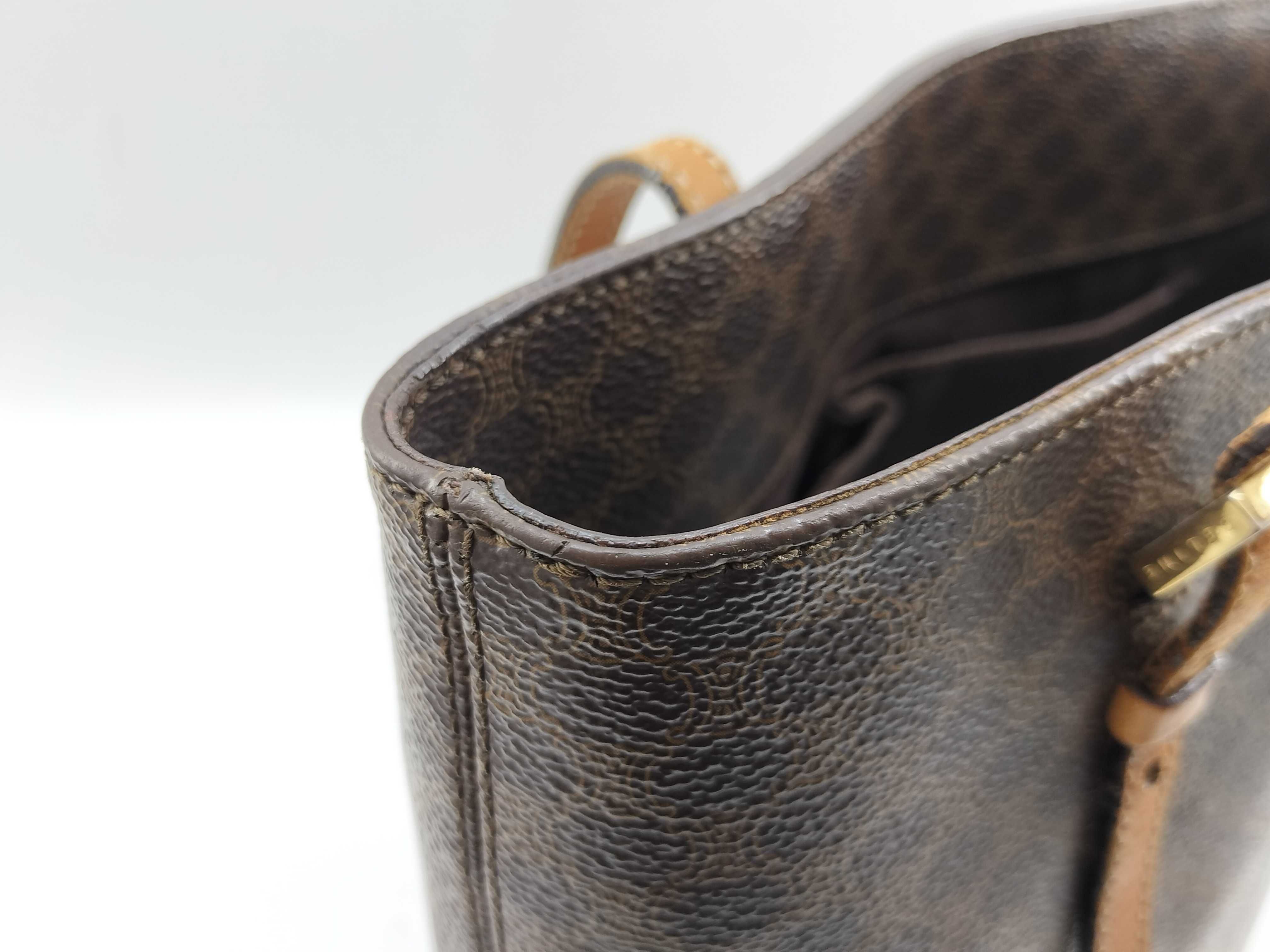CE00/22 Handbag, Macadam pattern, with dust bag. — view 11