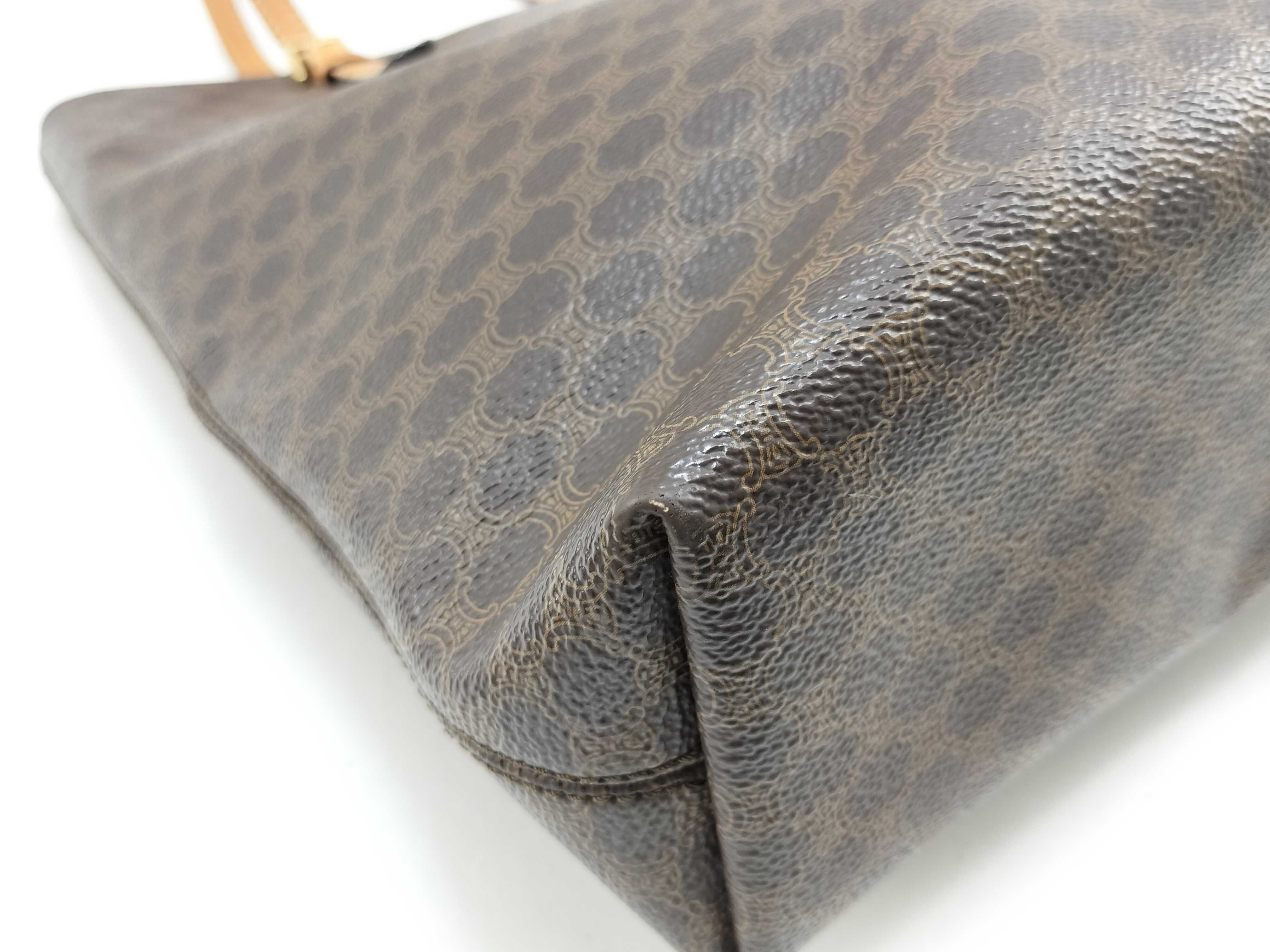 CE00/22 Handbag, Macadam pattern, with dust bag. — view 7
