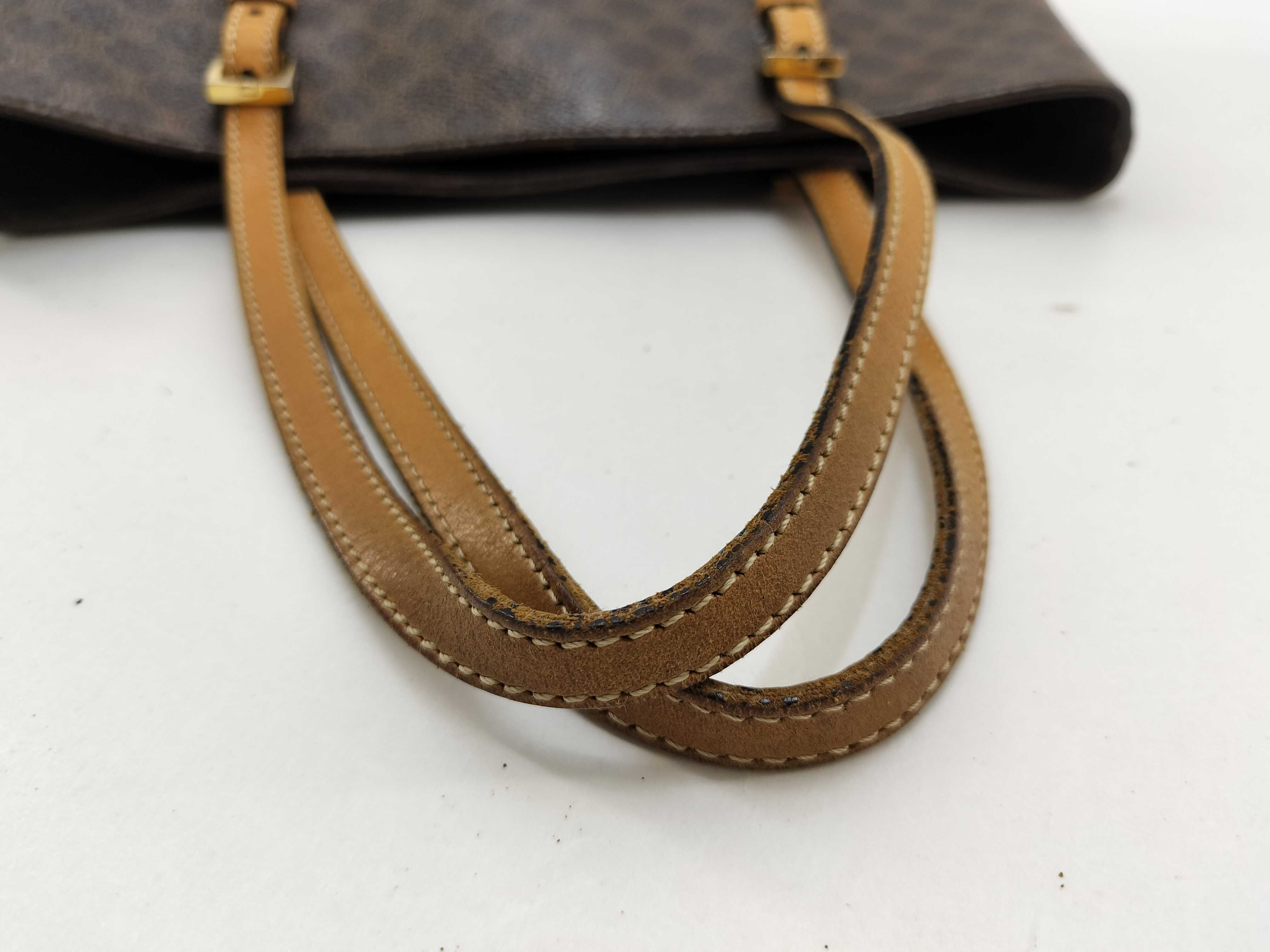 CE00/22 Handbag, Macadam pattern, with dust bag. — view 8
