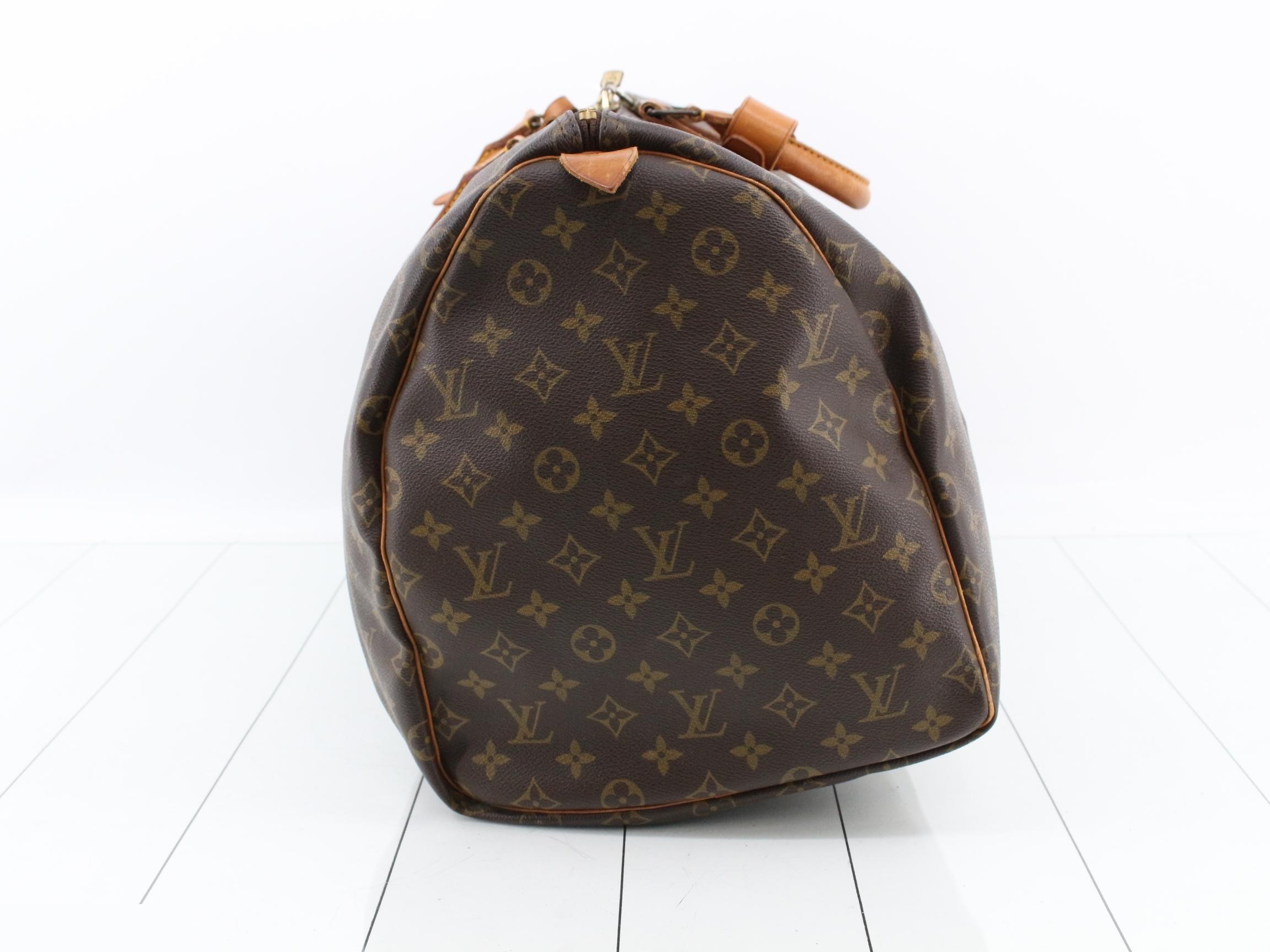 LV Boston Handbag, Gold Hardware, Keepall 55 — view 3