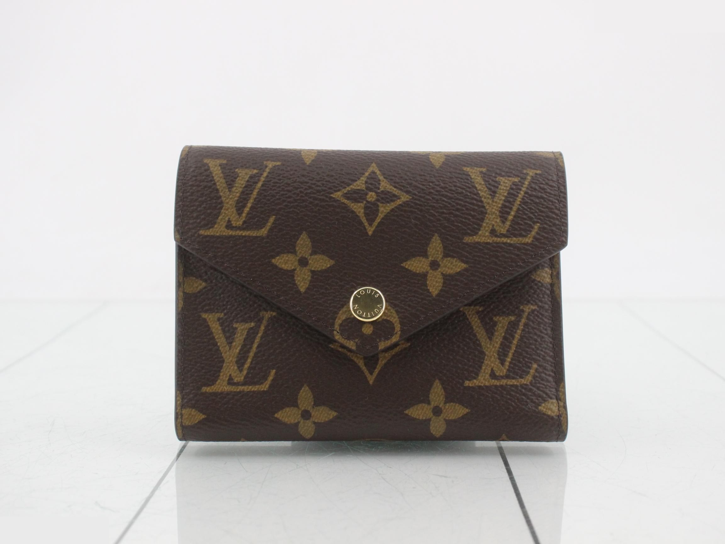 Portefeuille Victorine Fuchsia Monogram