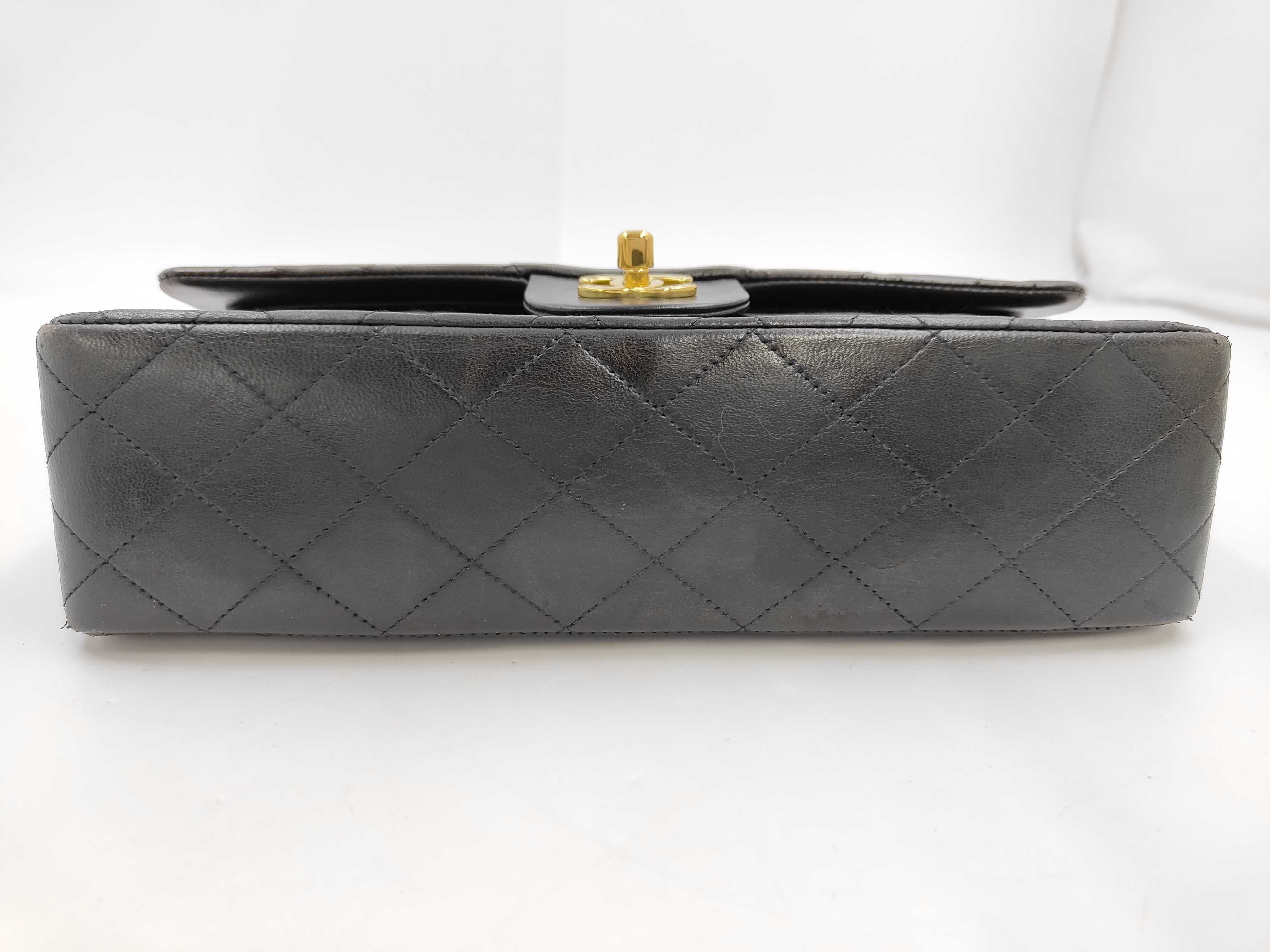 Matelassé 25 Double Flap Double Chain Lambskin Shoulder Bag — view 6