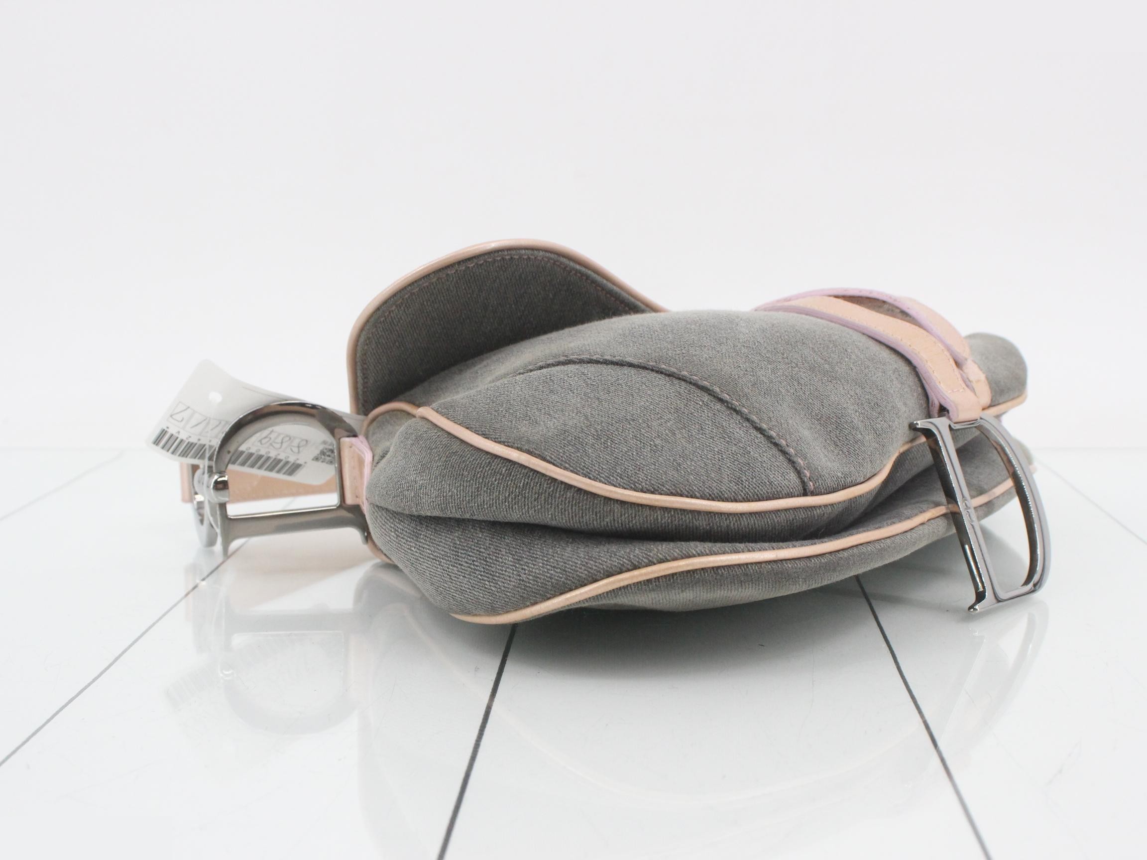 Other lines: Bags, Shoulder bags, Saddle bags, Denim, Gray, Pink — view 5