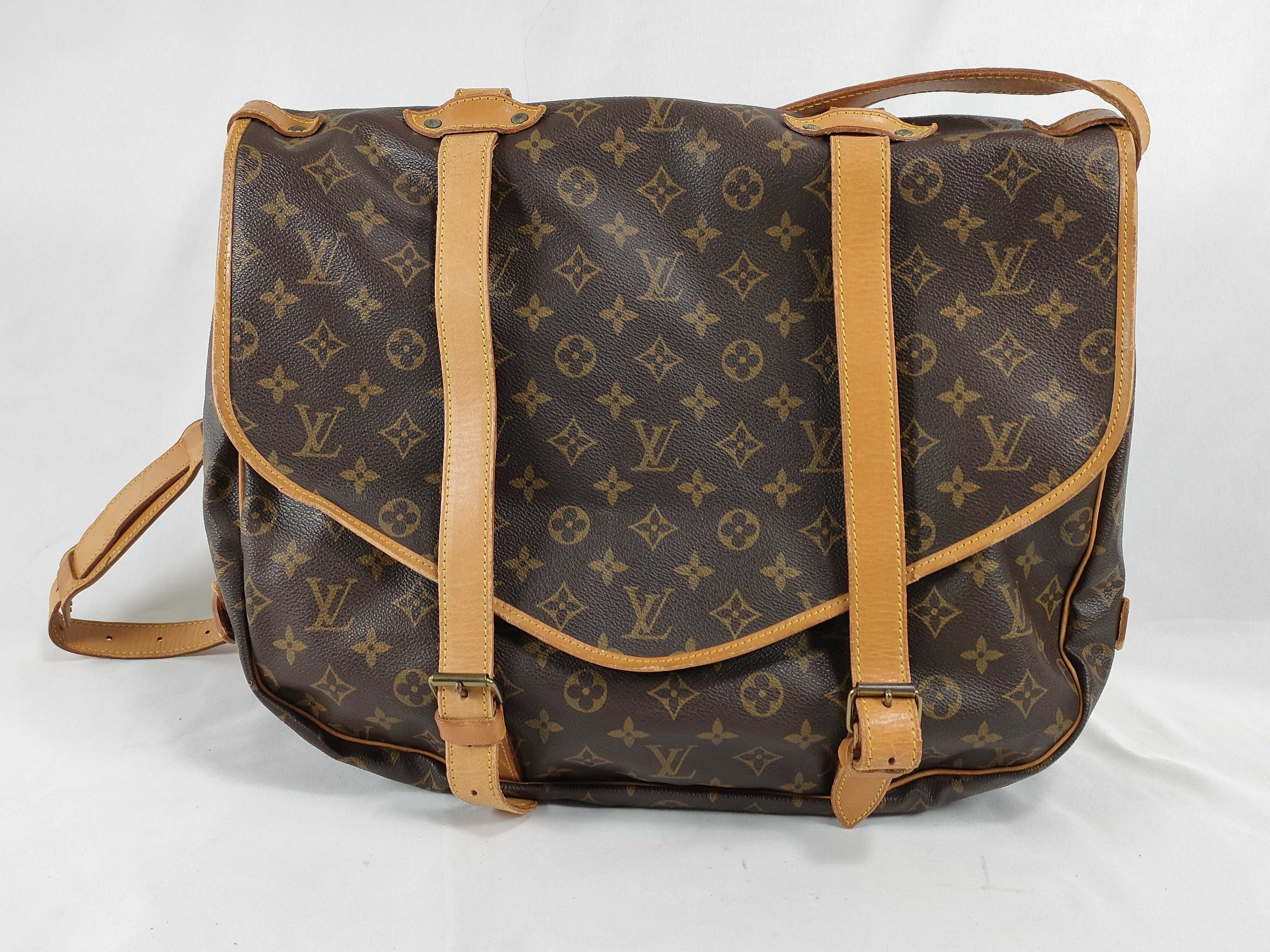 Monogram Louis Vuitton Monogram Saumur 43 M42252 Shoulder Bag