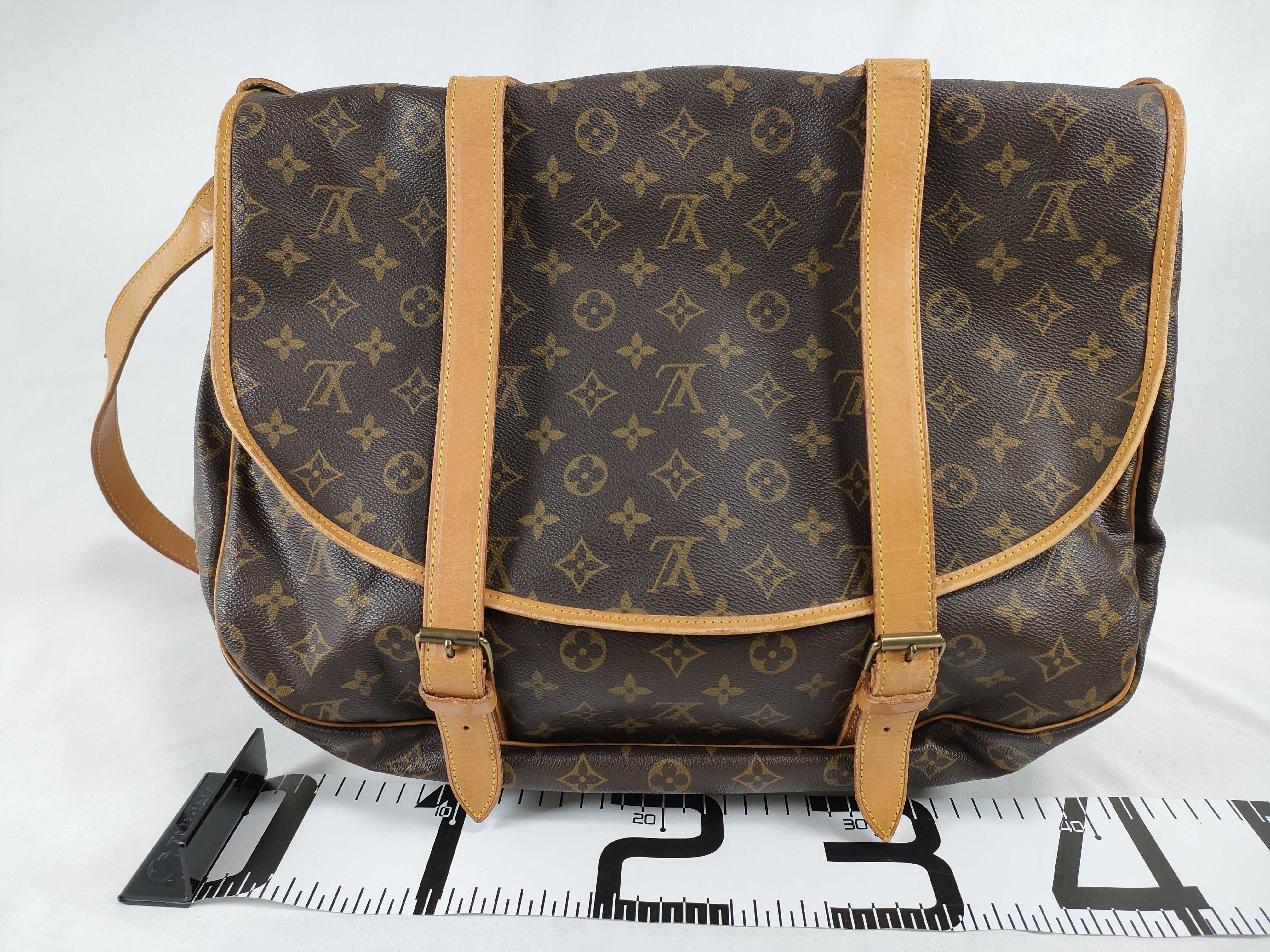 Monogram Louis Vuitton Monogram Saumur 43 M42252 Shoulder Bag — view 2