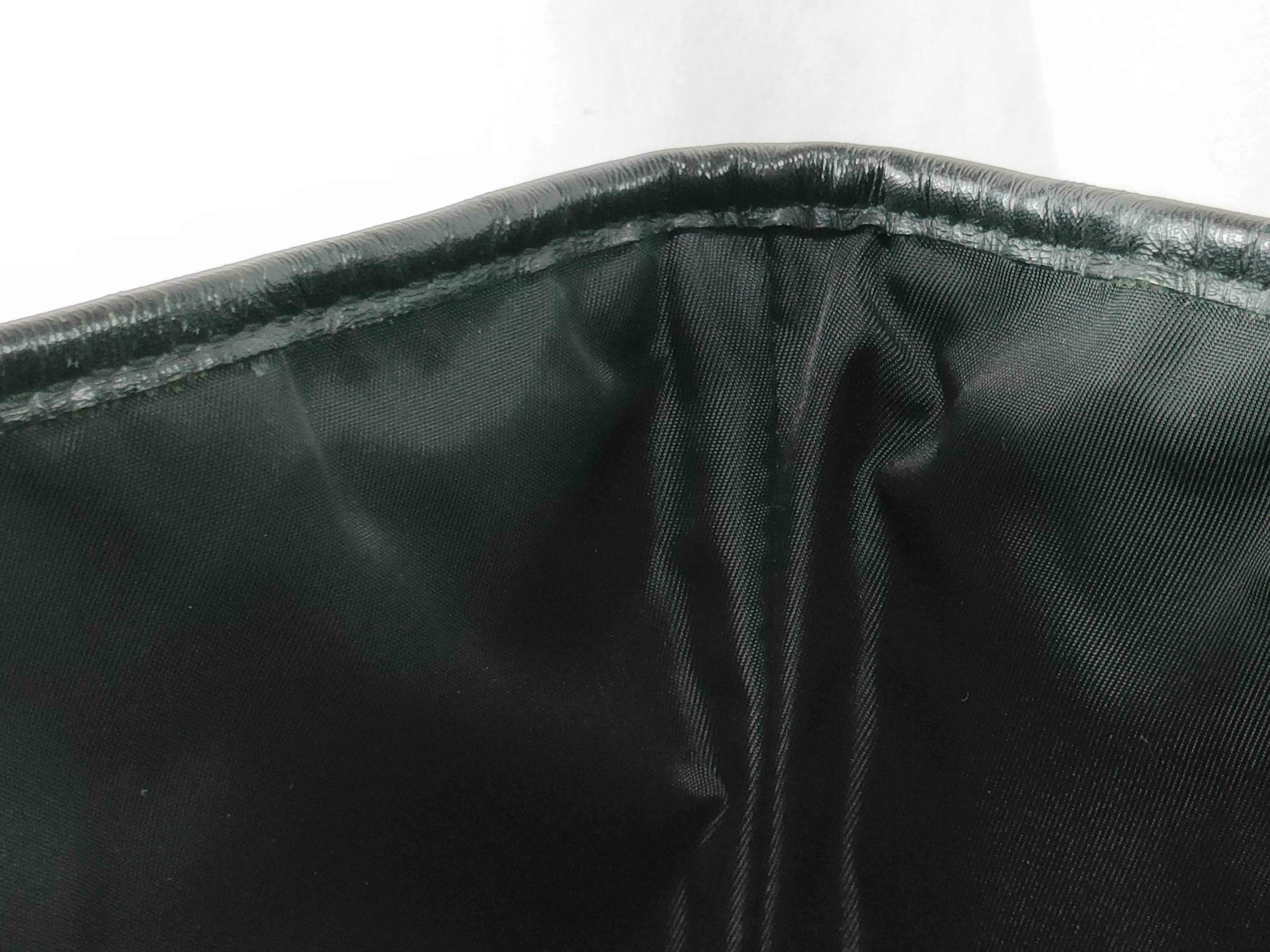GG Shima Leather Sherry Line Tote Bag, Black Tote Bag — view 9