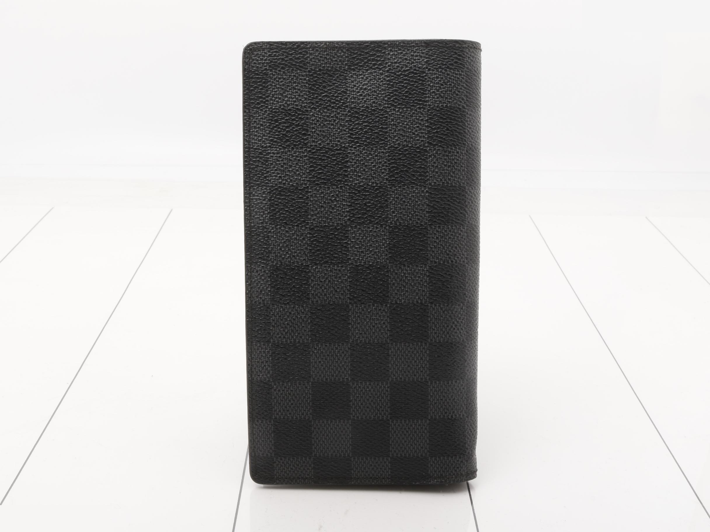 Portefeuille Brazza Damier Graphite — view 2