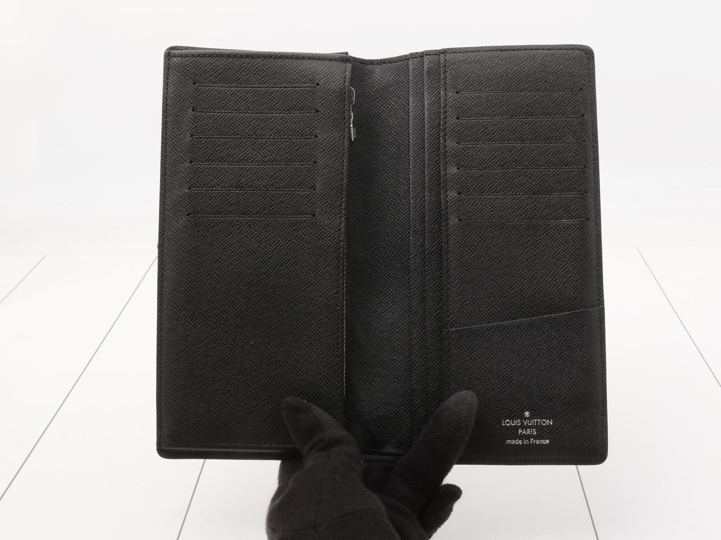 Portefeuille Brazza Damier Graphite — view 4