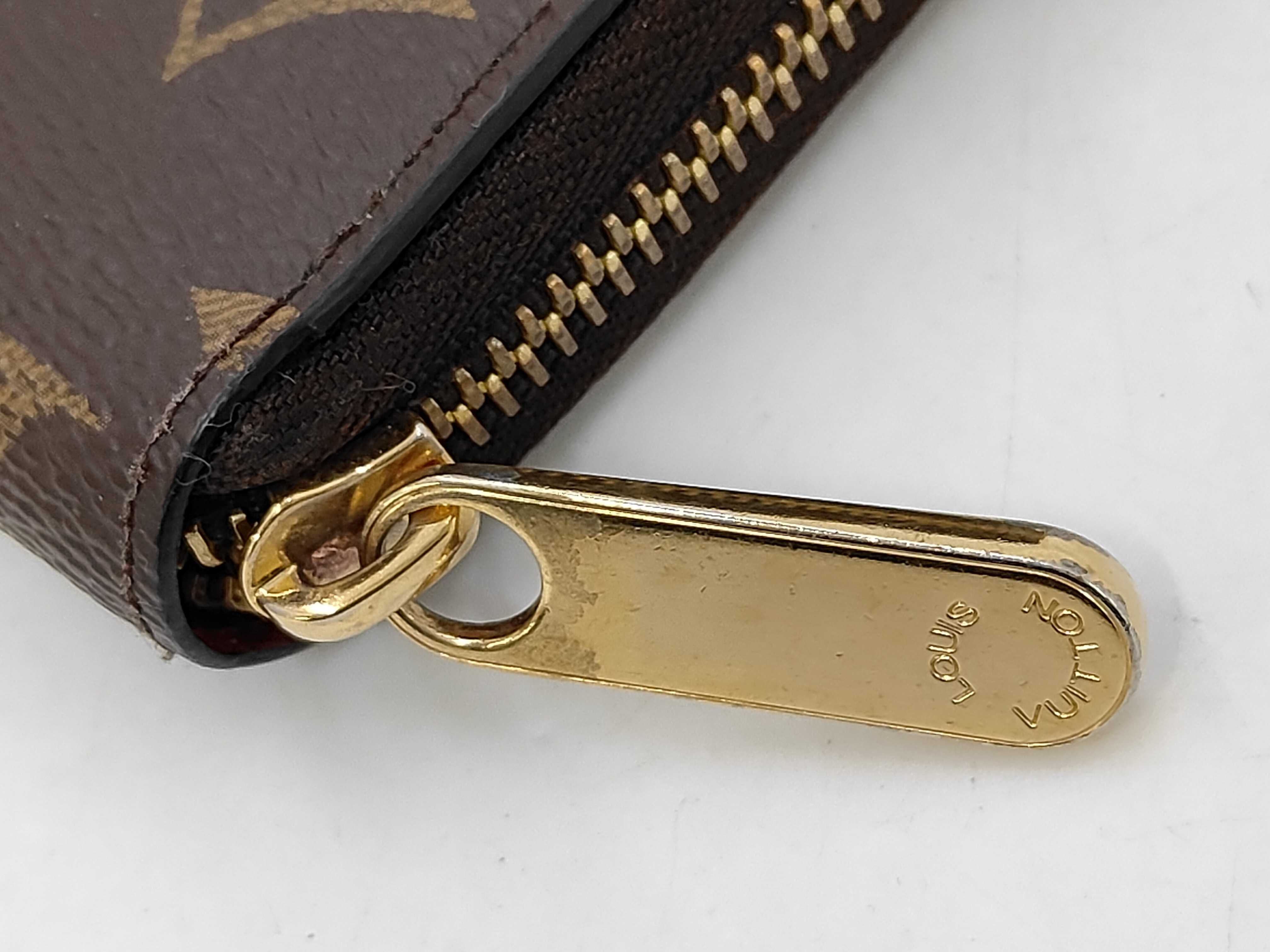 Monogram Zippy Fuchsia Gold Hardware CA0148 Wallet — view 4