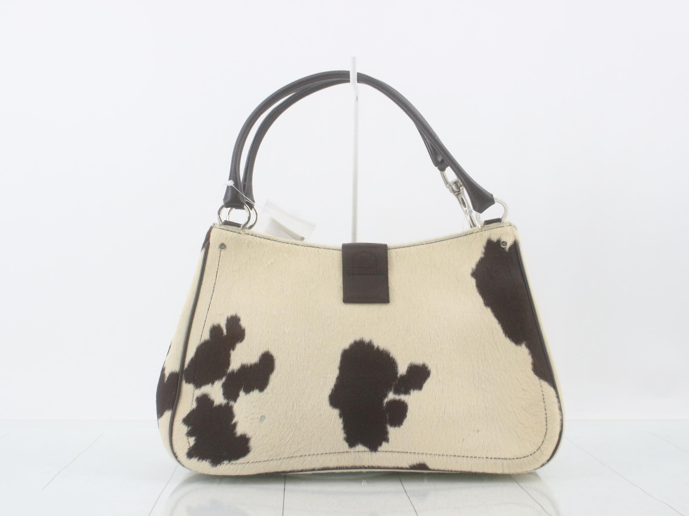Hardcore Calf Hair Semi-Shoulder Bag — view 2