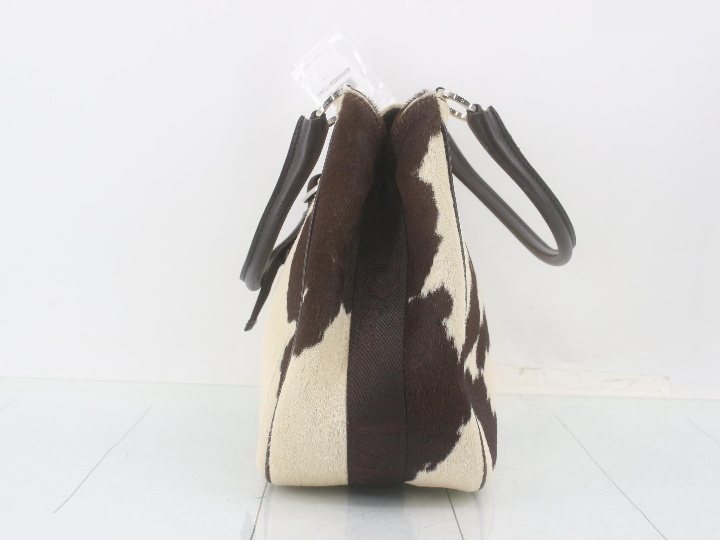 Hardcore Calf Hair Semi-Shoulder Bag — view 3