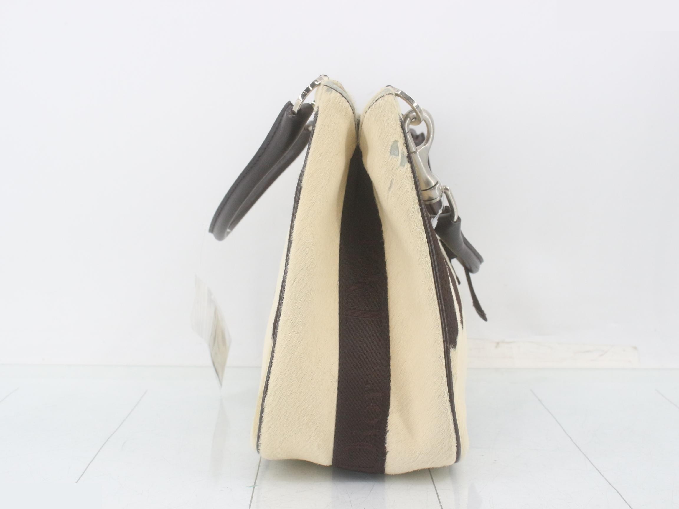 Hardcore Calf Hair Semi-Shoulder Bag — view 4