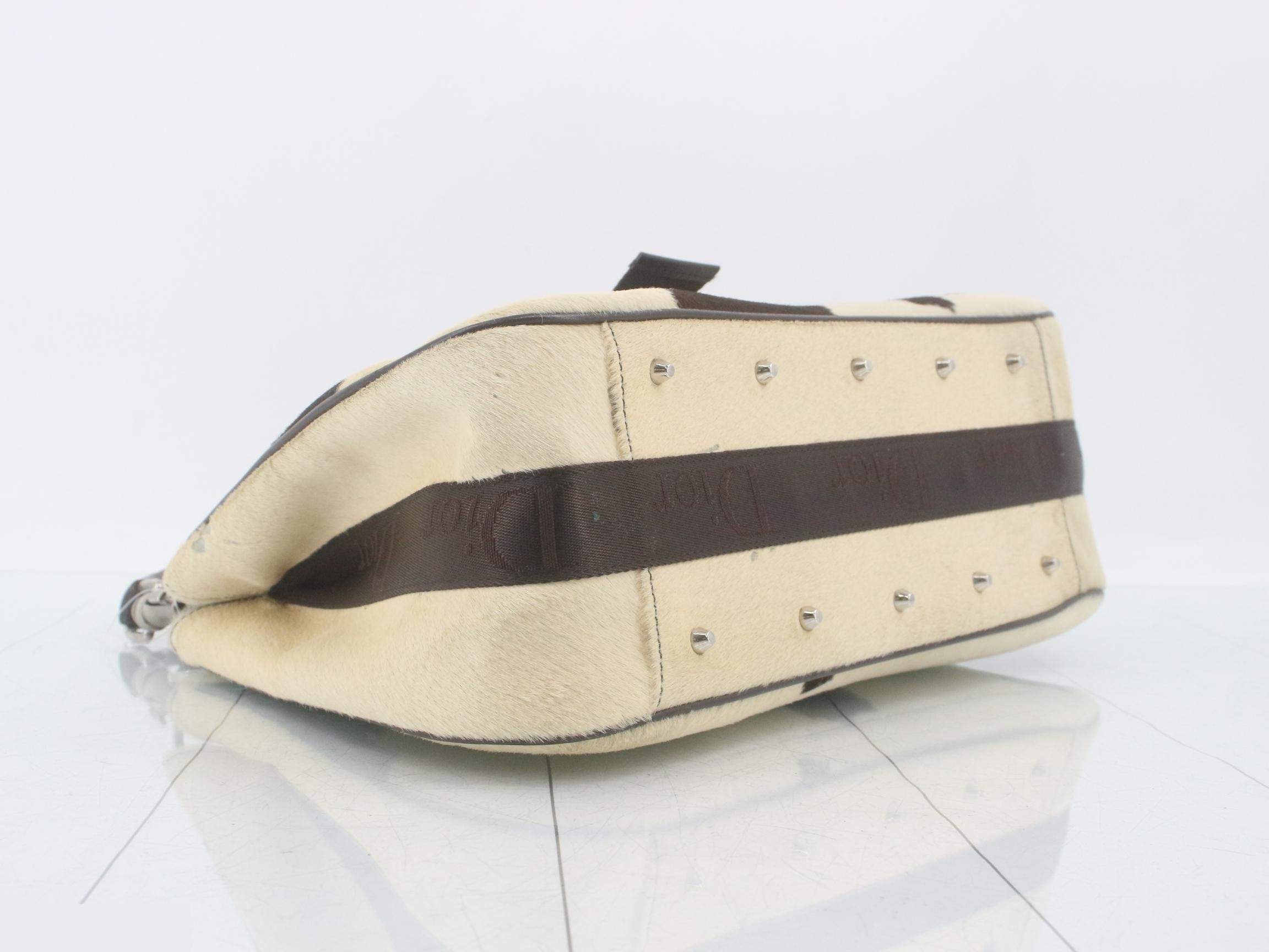 Hardcore Calf Hair Semi-Shoulder Bag — view 5