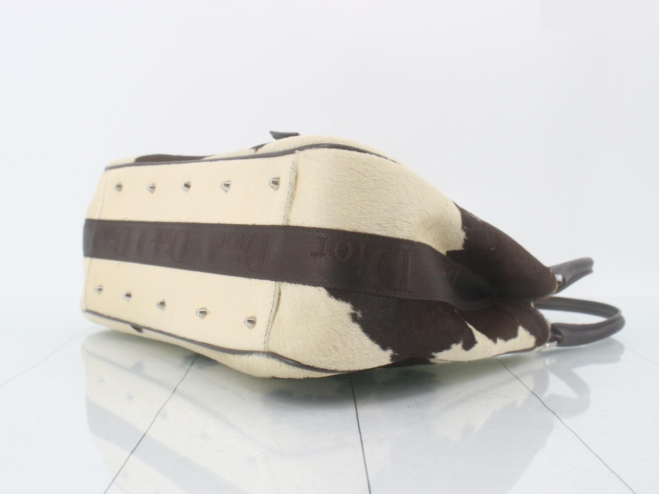 Hardcore Calf Hair Semi-Shoulder Bag — view 6