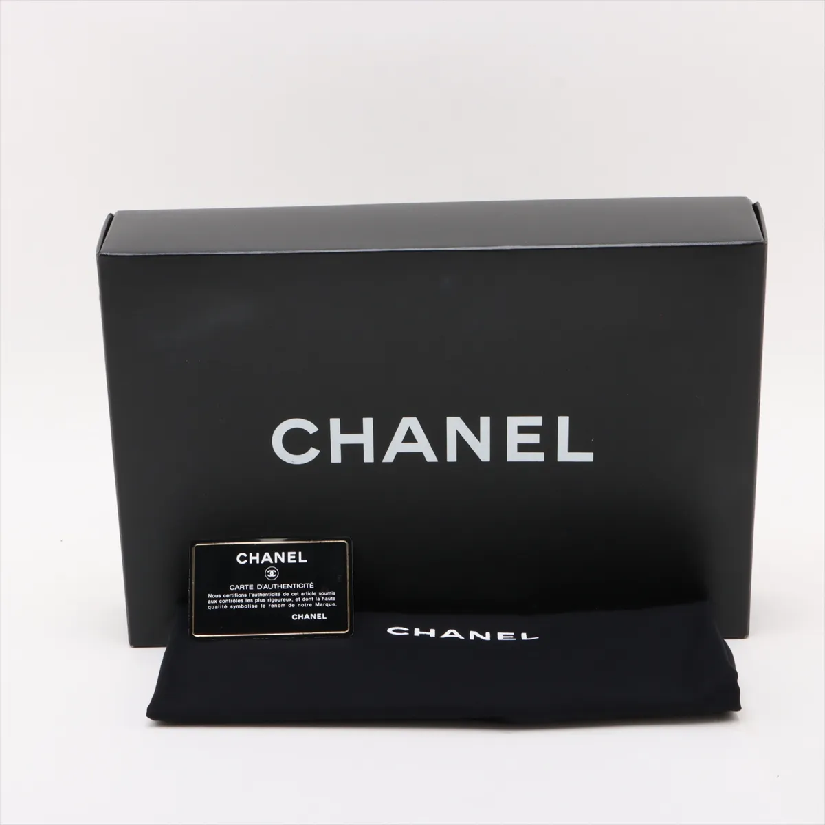 [Individually wrapped] Chanel Matelasse Nylon Single Flap Double Chain Bag Black Silver Hardware 11996989 No. 11 — view 13