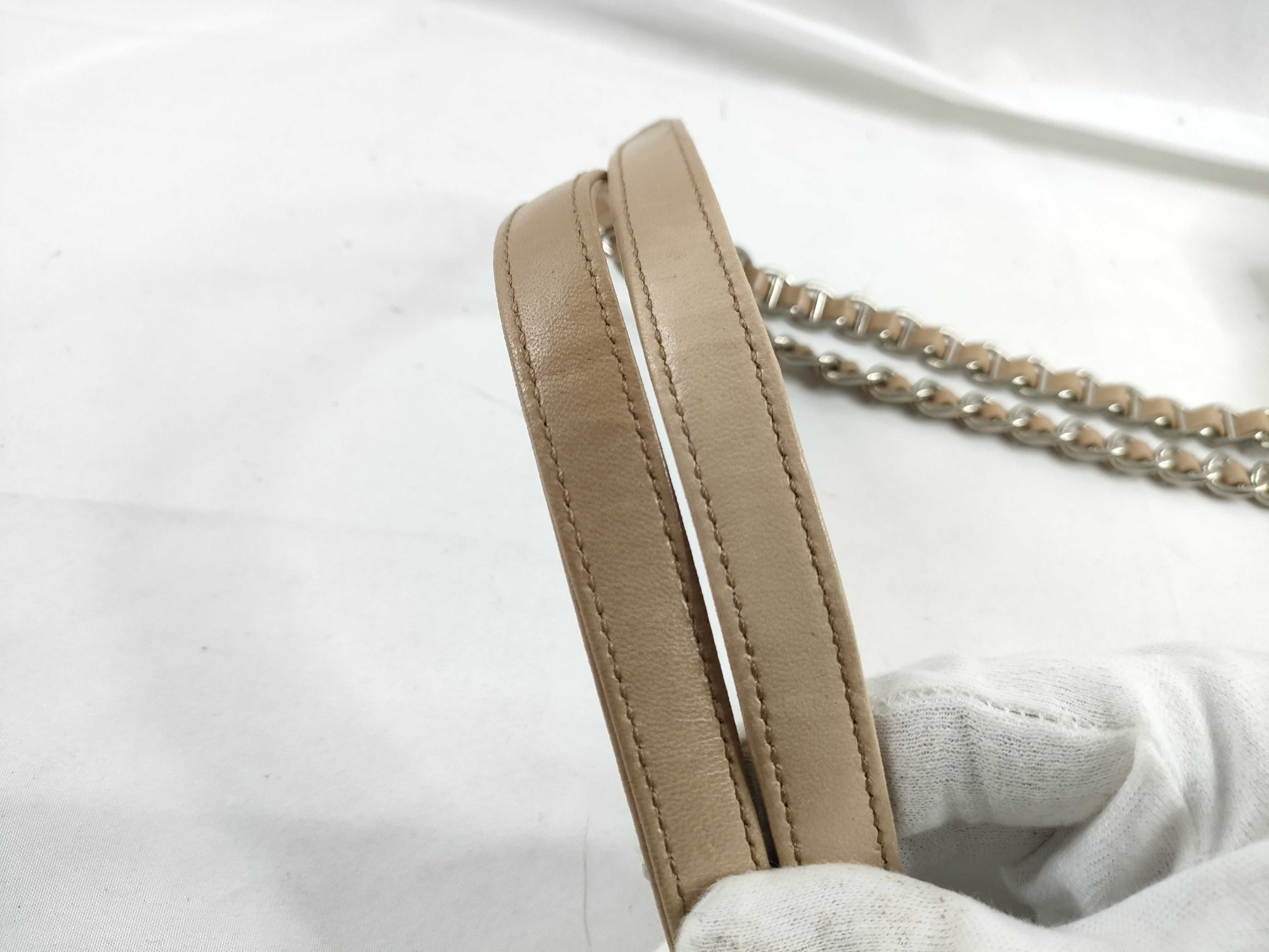 Nylon Prada Saffiano Handbag Chain Tote Bag Handbag — view 7