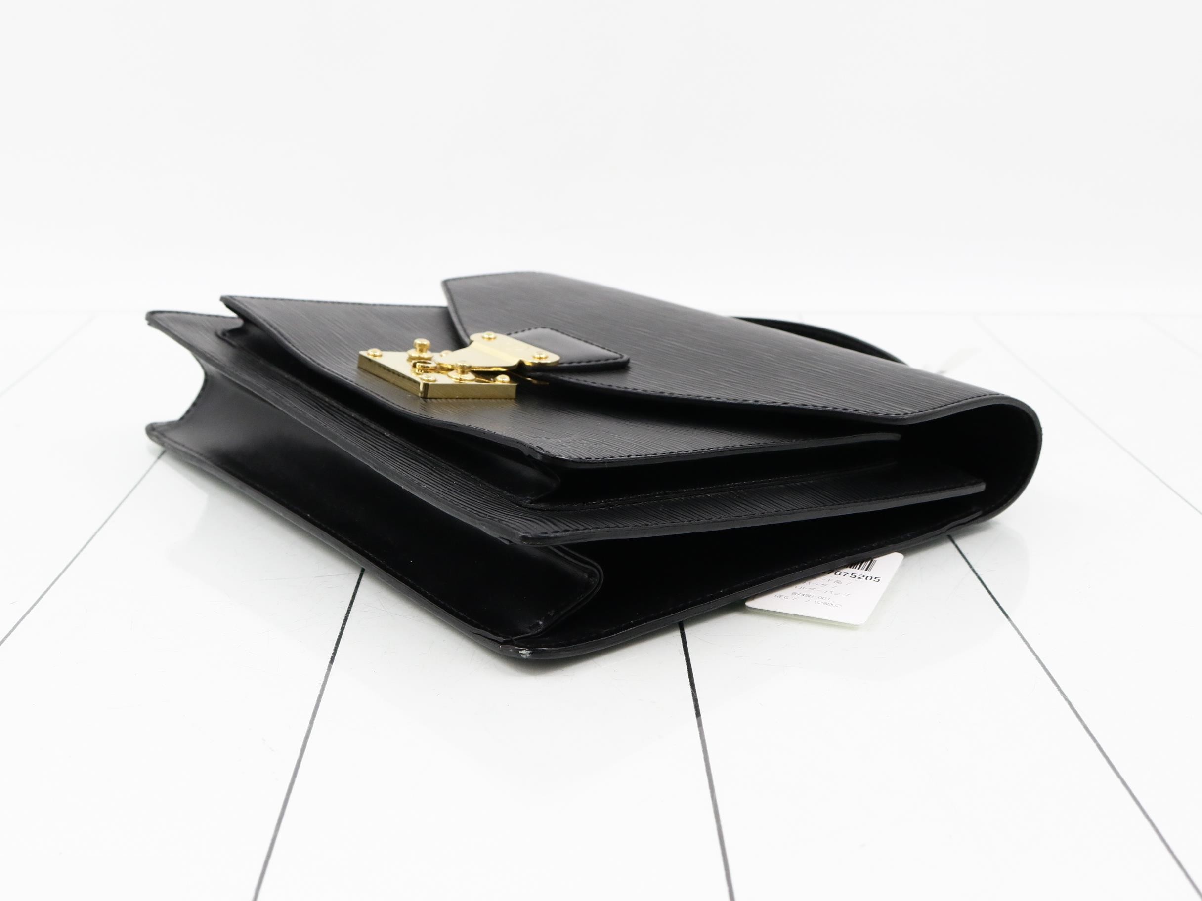 Epi Monceau Noir 2-Way Shoulder/Handbag — view 6