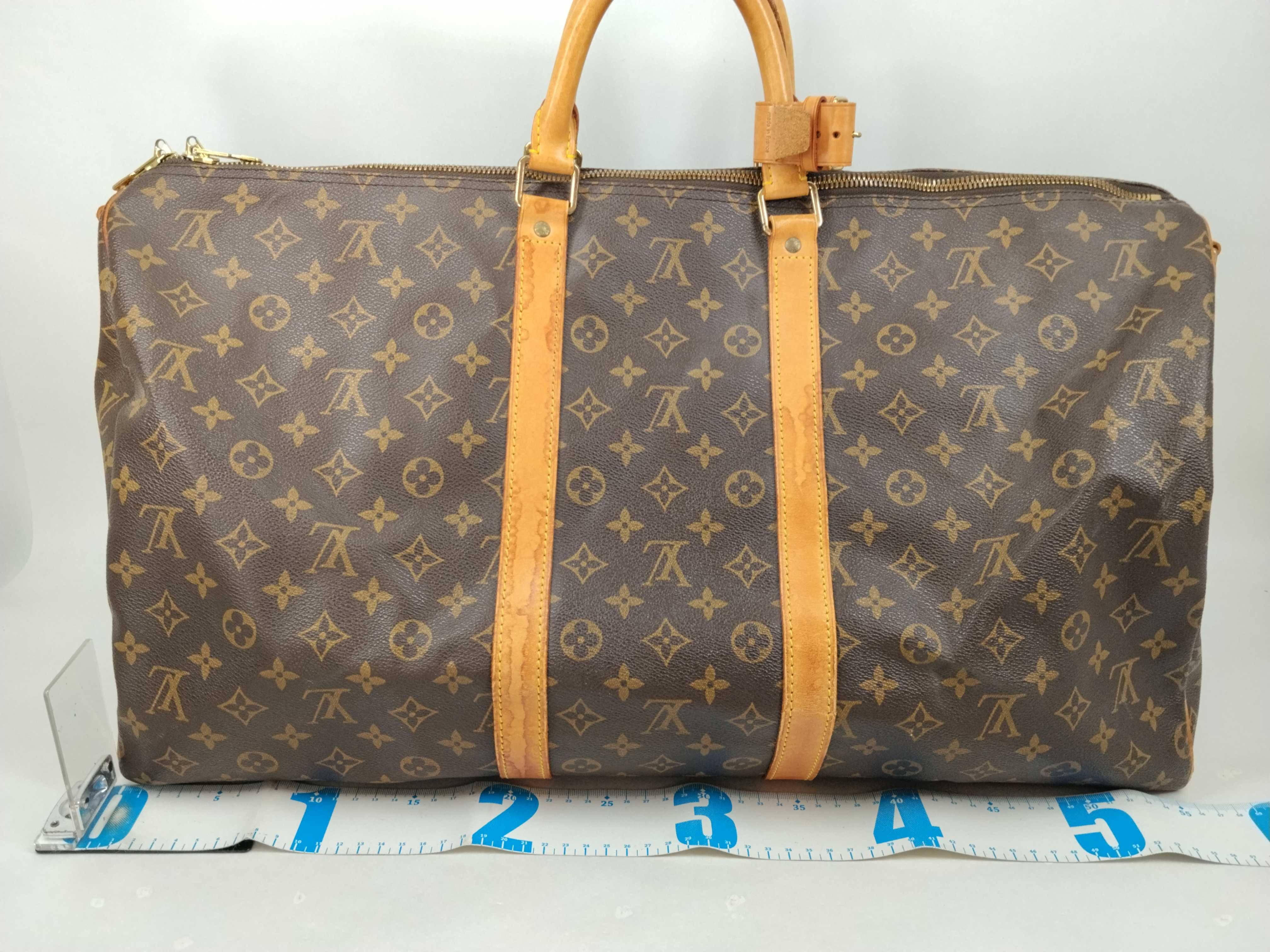 Monogram M41414 Keepall Bandoulière 55 Boston Bag — view 2