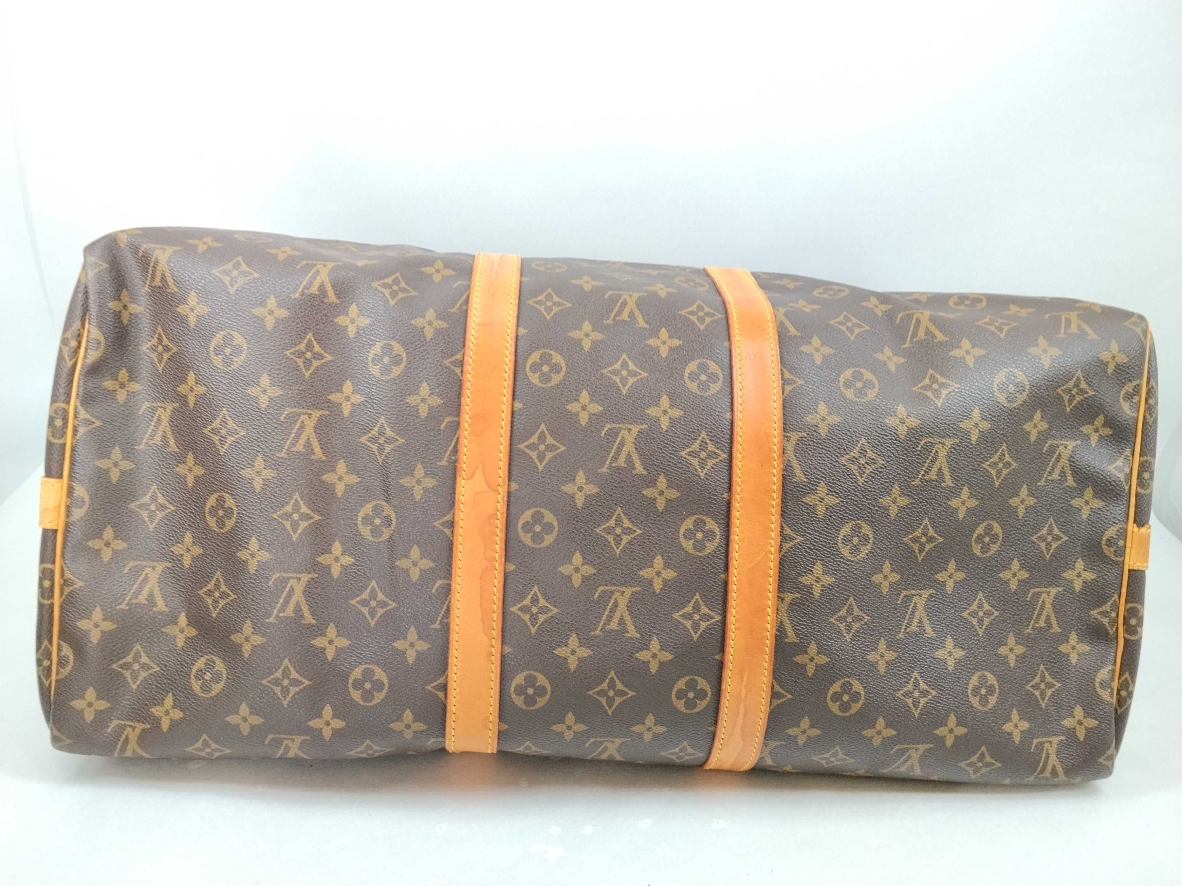 Monogram M41414 Keepall Bandoulière 55 Boston Bag — view 12