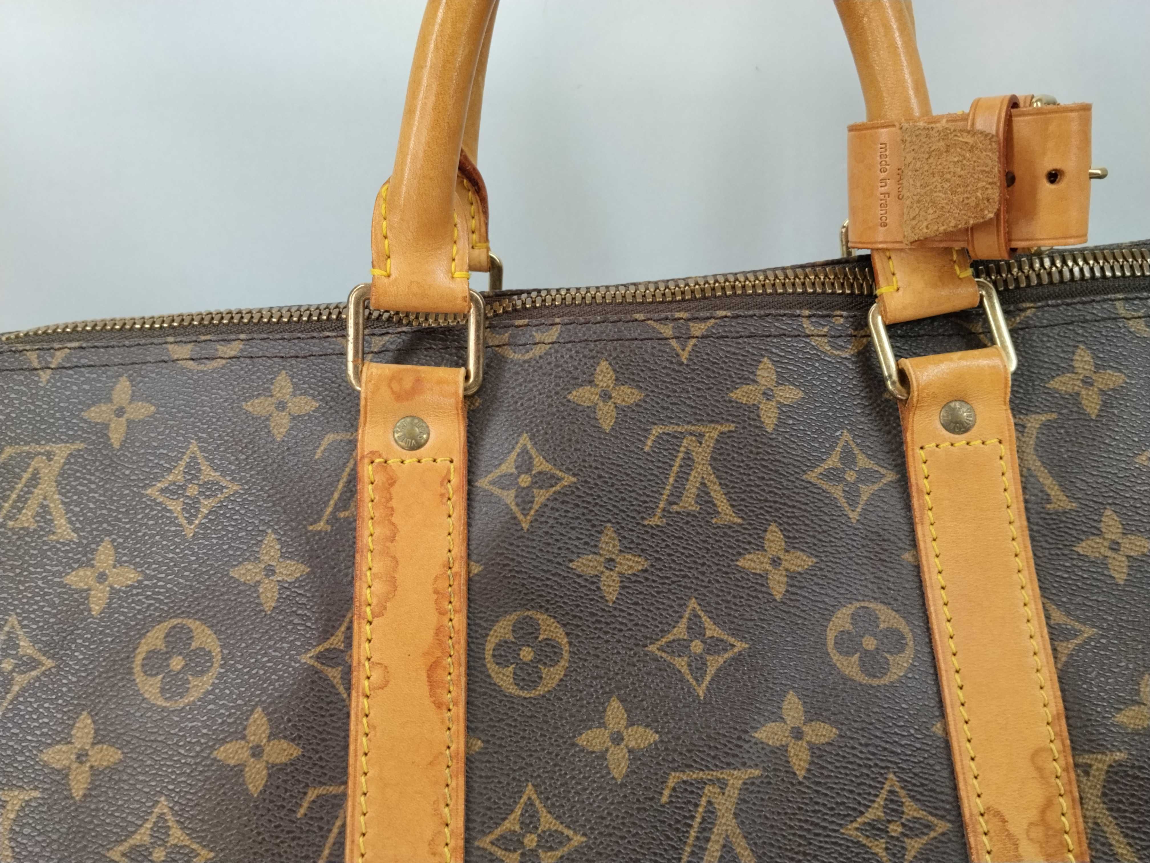 Monogram M41414 Keepall Bandoulière 55 Boston Bag — view 3