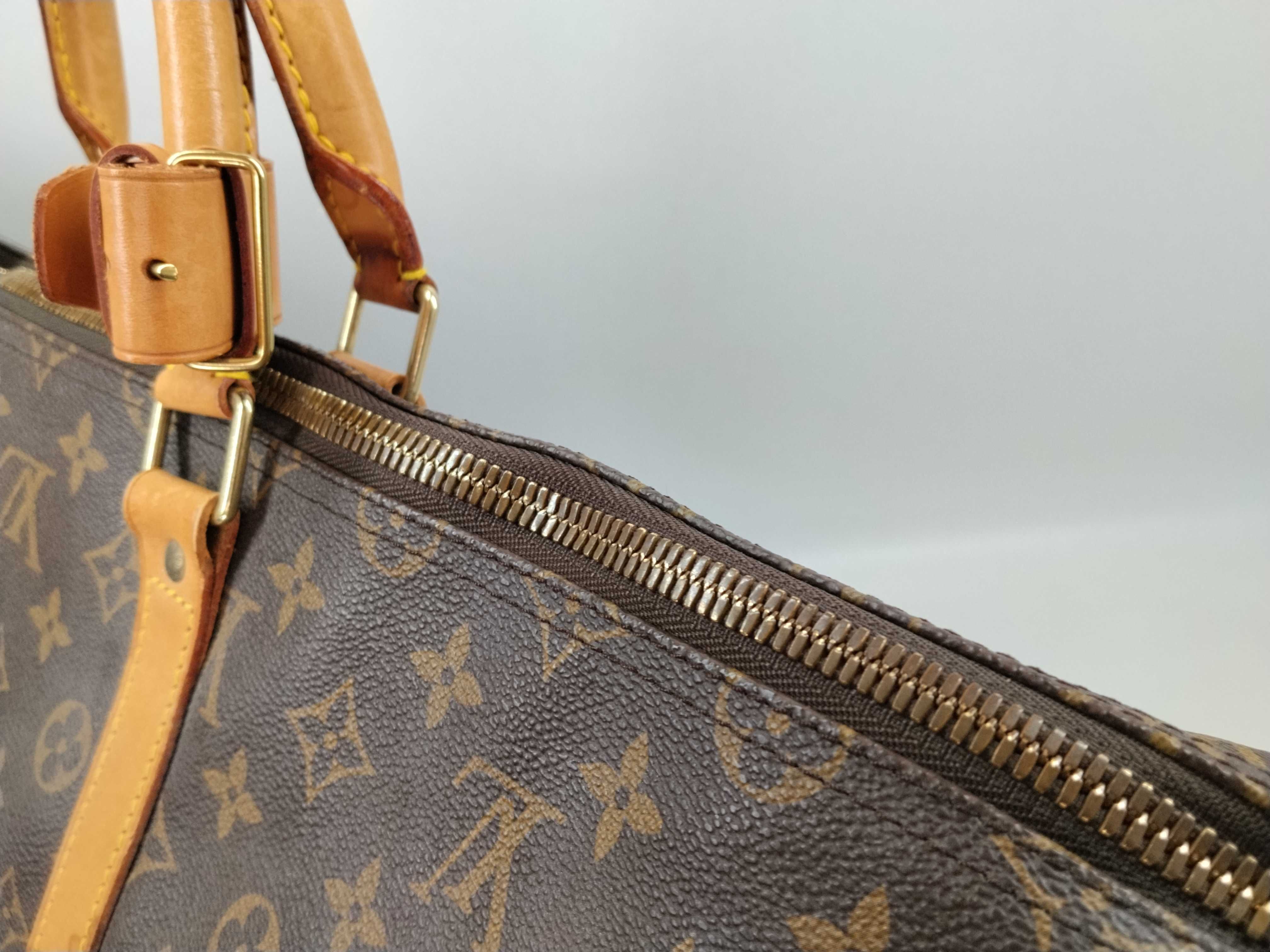 Monogram M41414 Keepall Bandoulière 55 Boston Bag — view 6