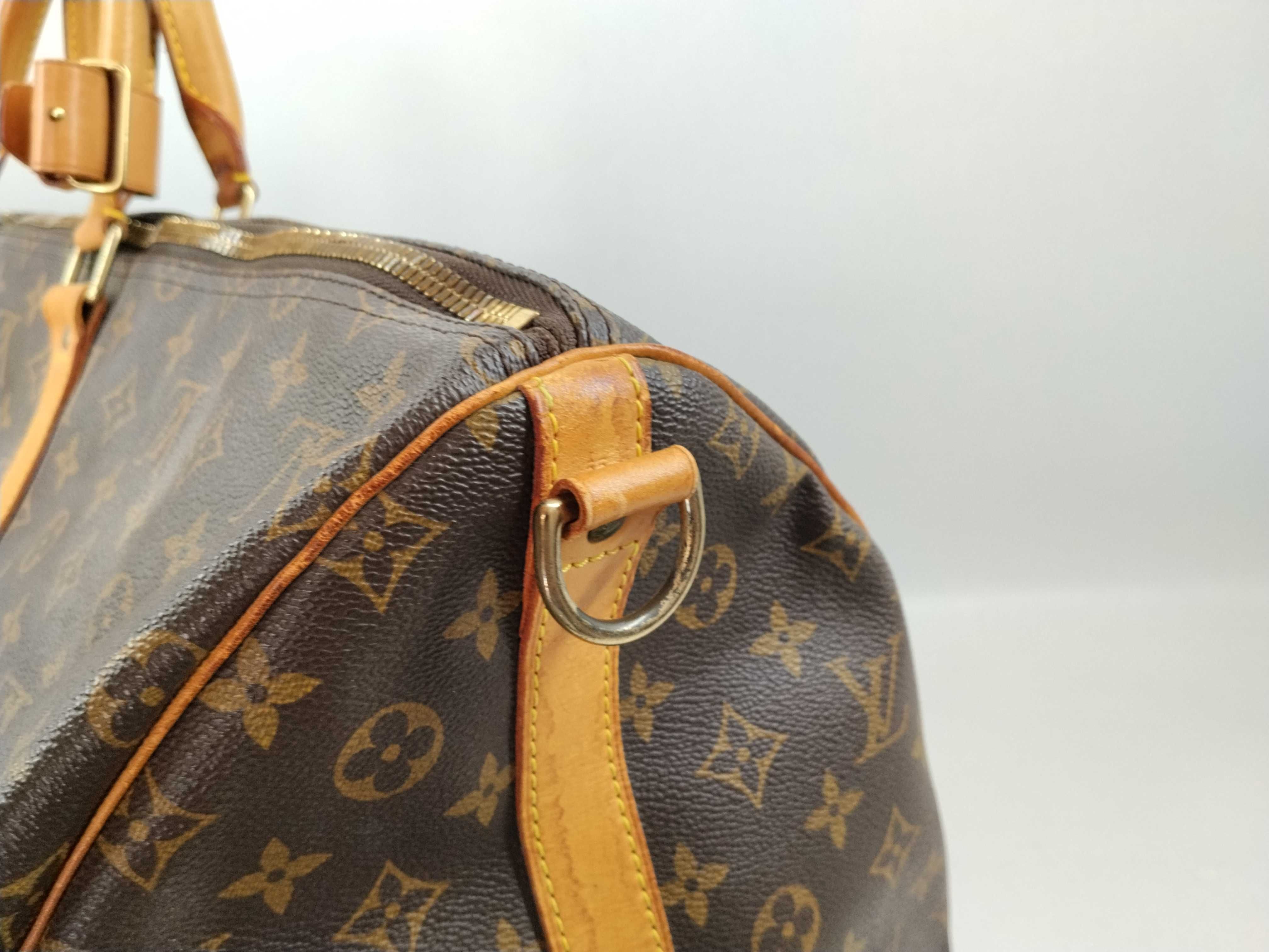 Monogram M41414 Keepall Bandoulière 55 Boston Bag — view 7
