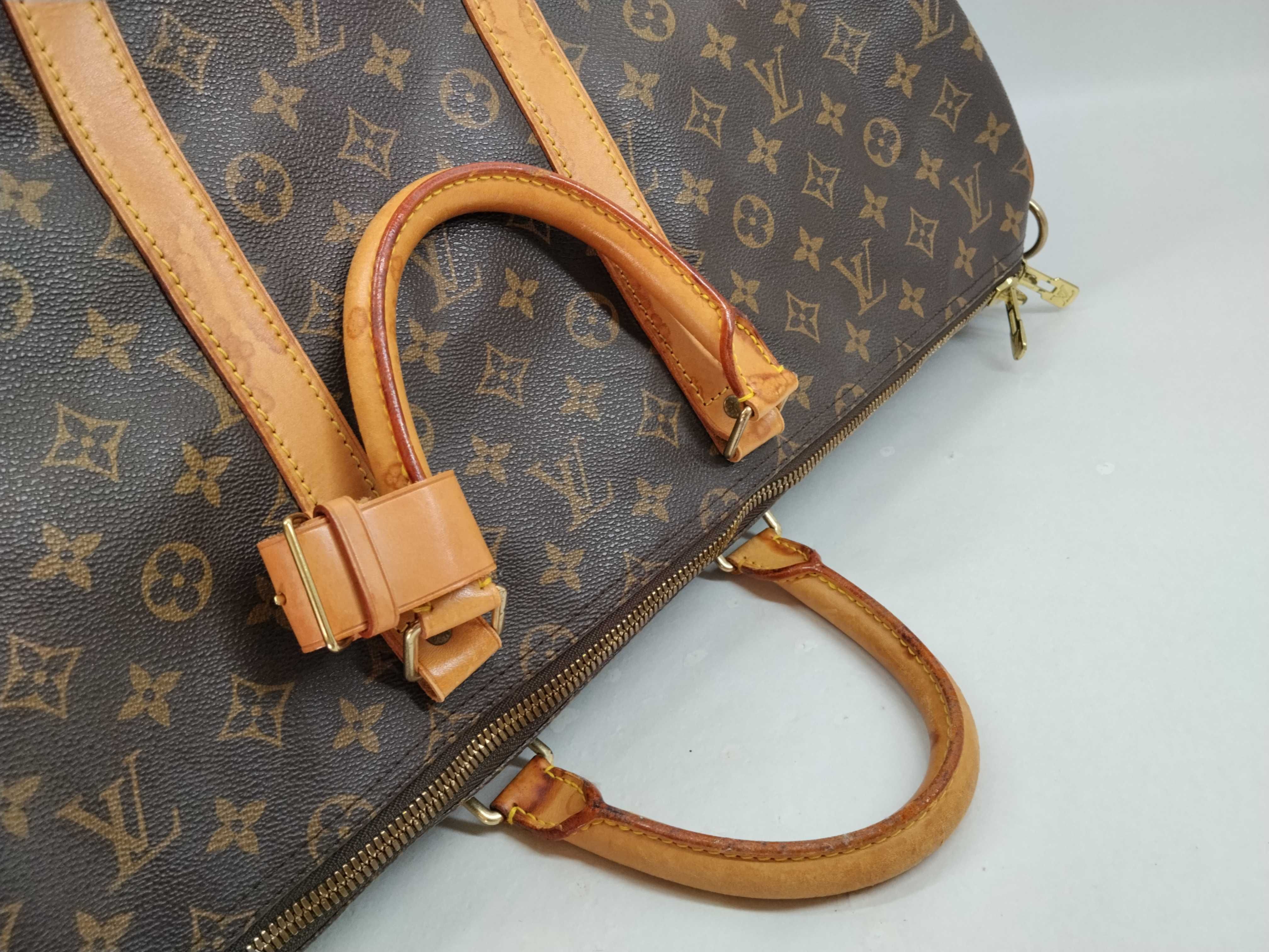 Monogram M41414 Keepall Bandoulière 55 Boston Bag — view 10
