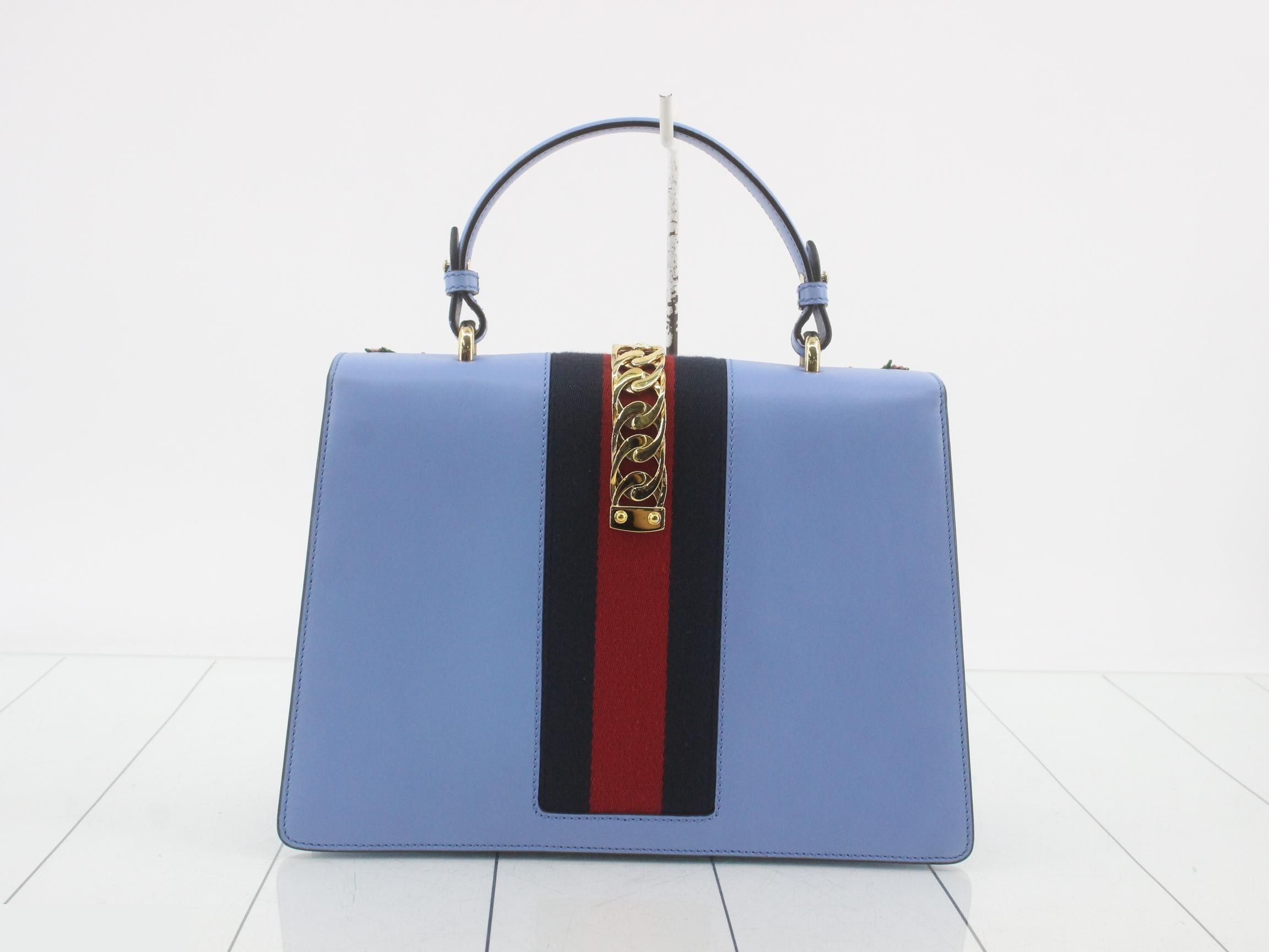 Sylvie Leather Applique 2-Way Semi-Shoulder Bag — view 2
